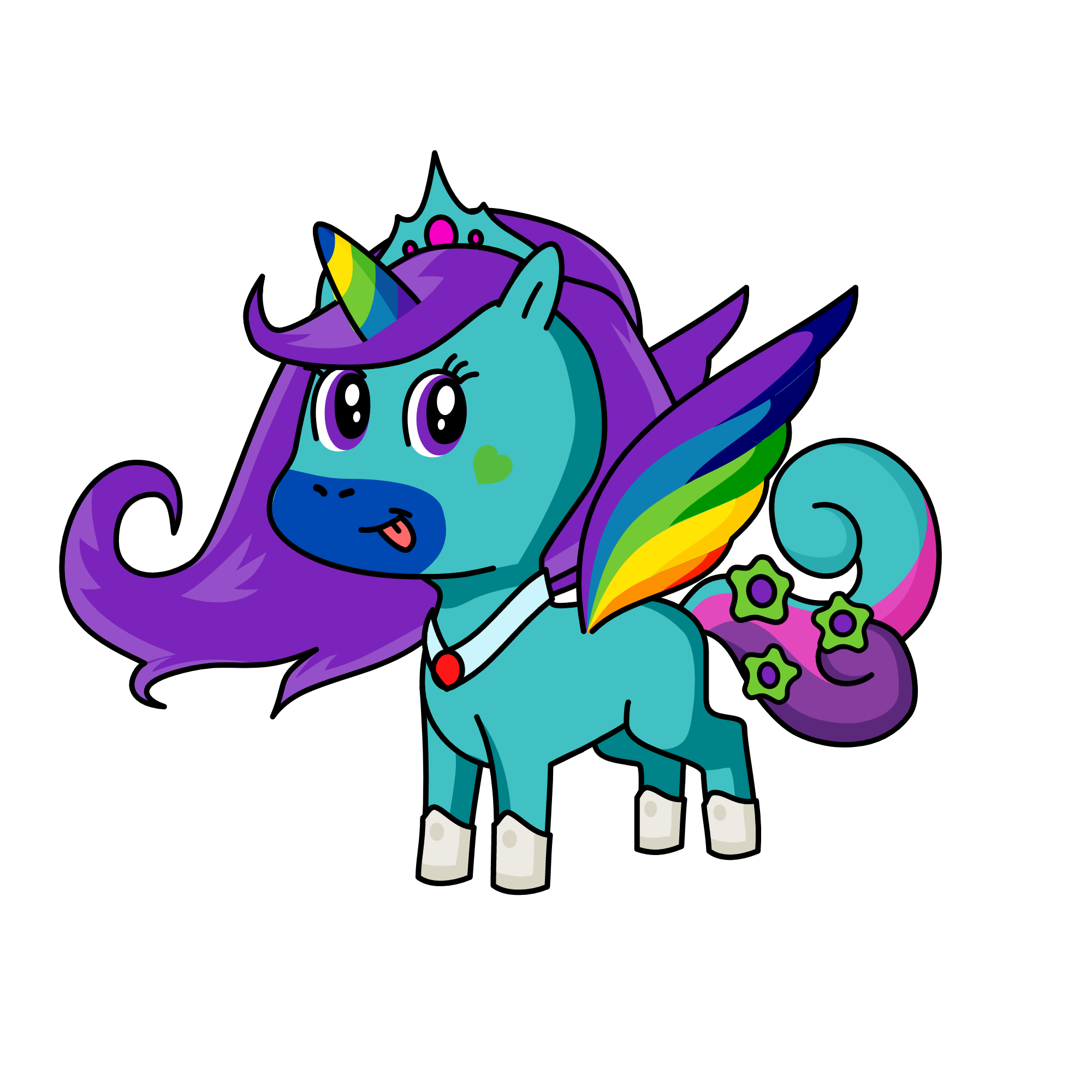 sunshine, the unicorn