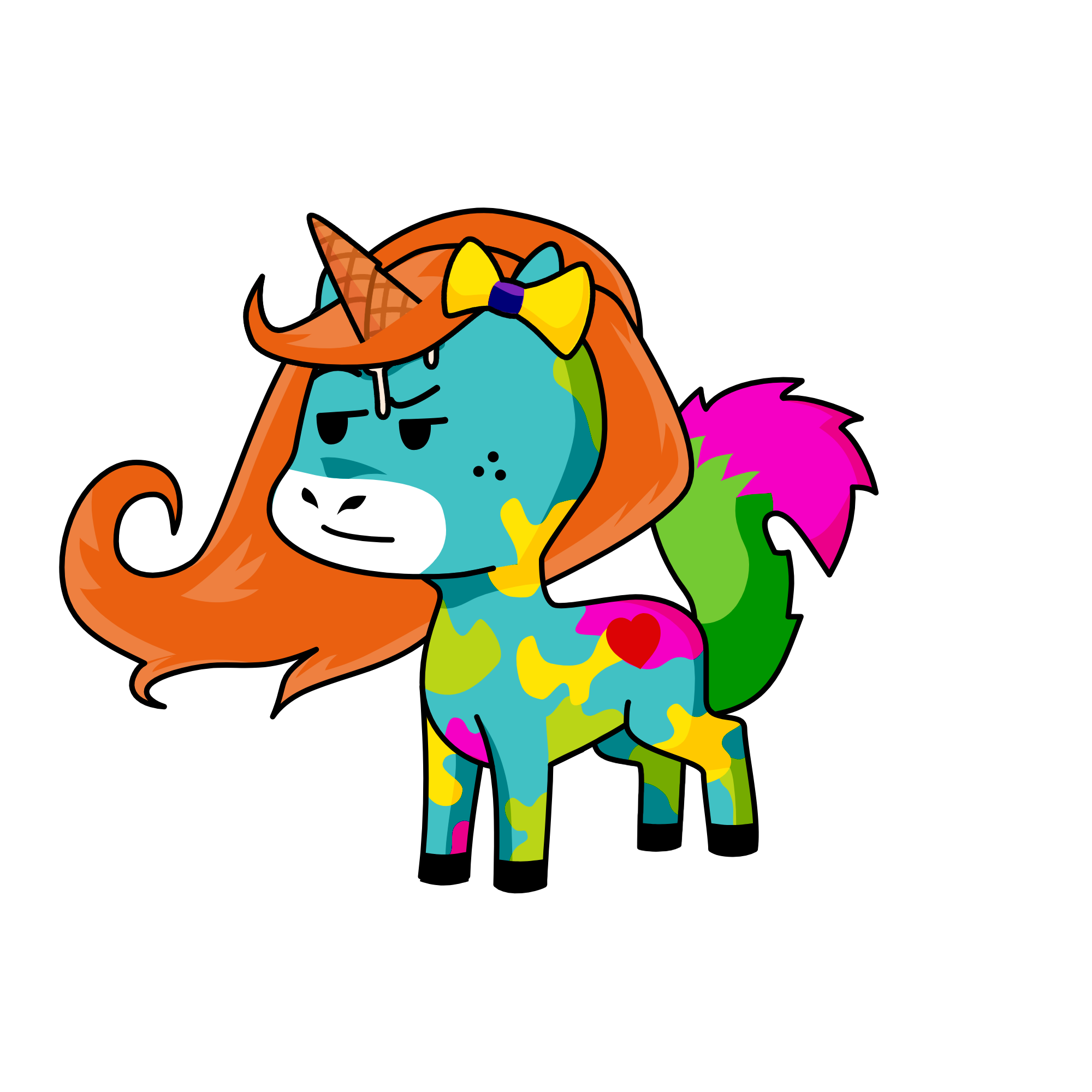 ayy, the unicorn