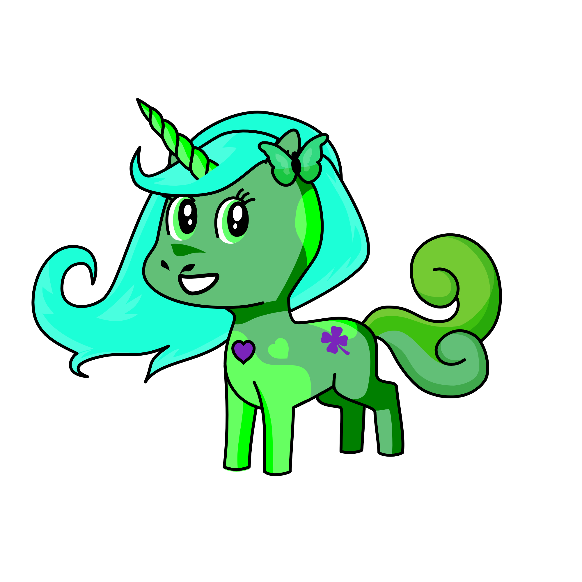 queen of nature, the unicorn