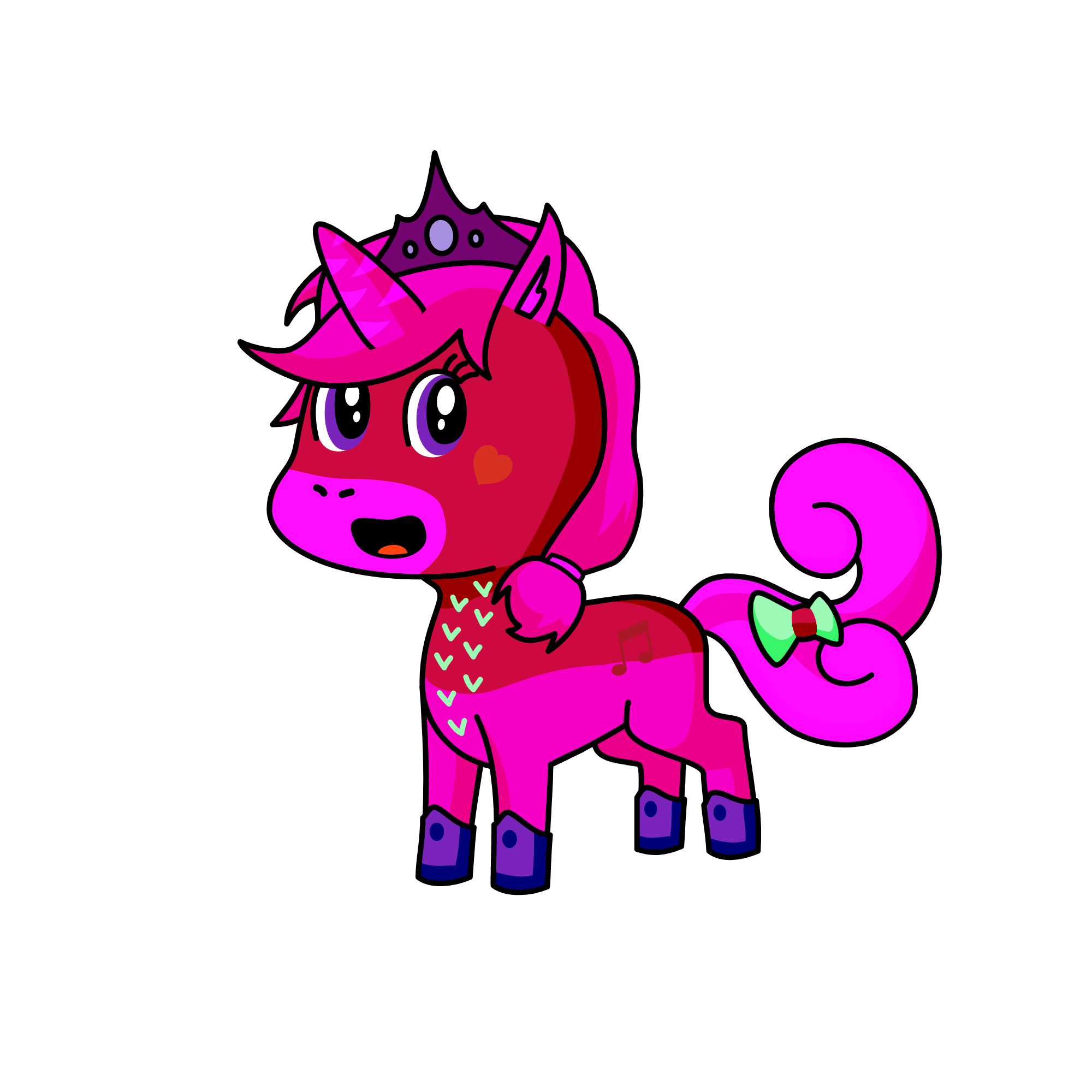 bh, the unicorn