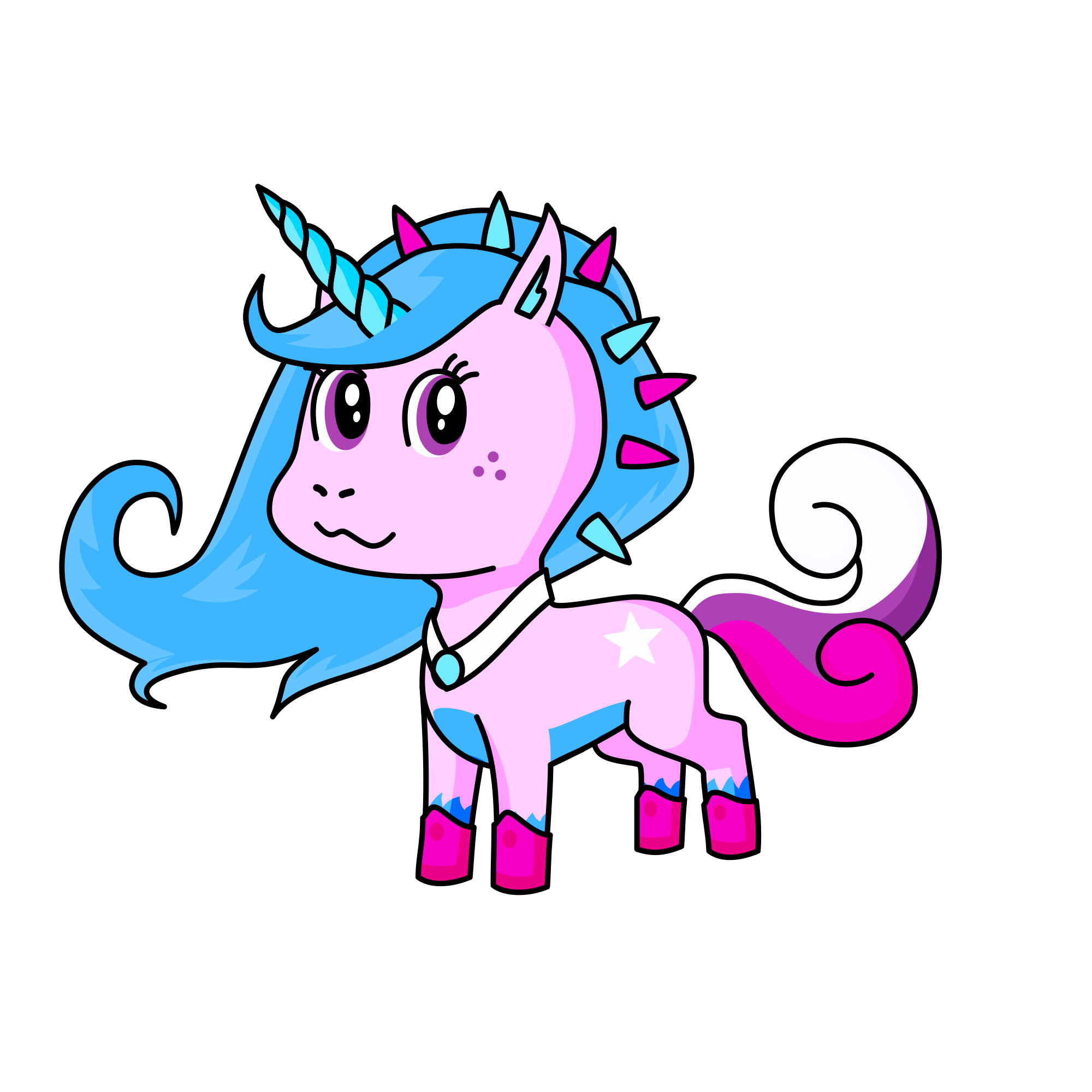 Kirby, the unicorn