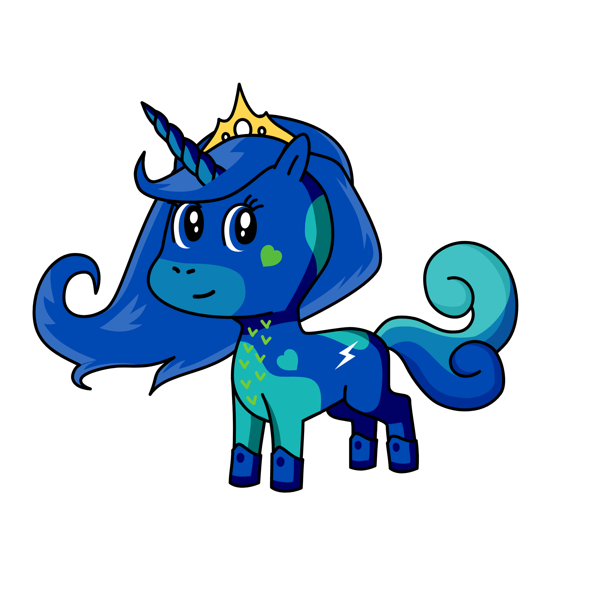 TWILIGHT, the unicorn