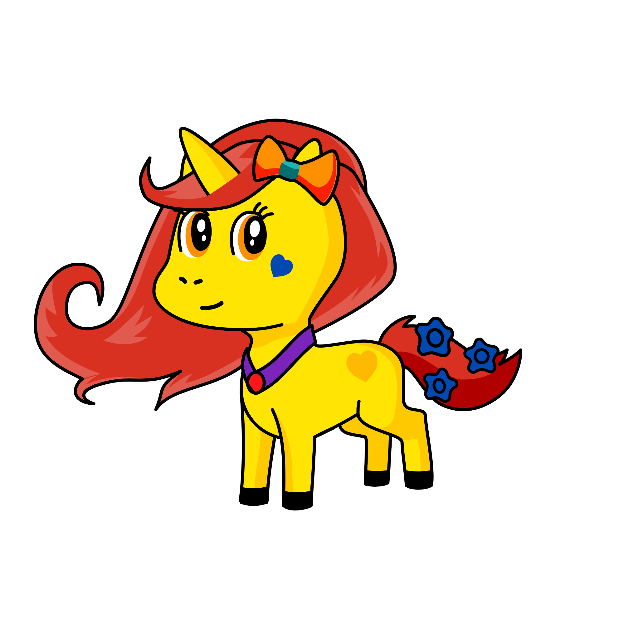 apple bloom, the unicorn