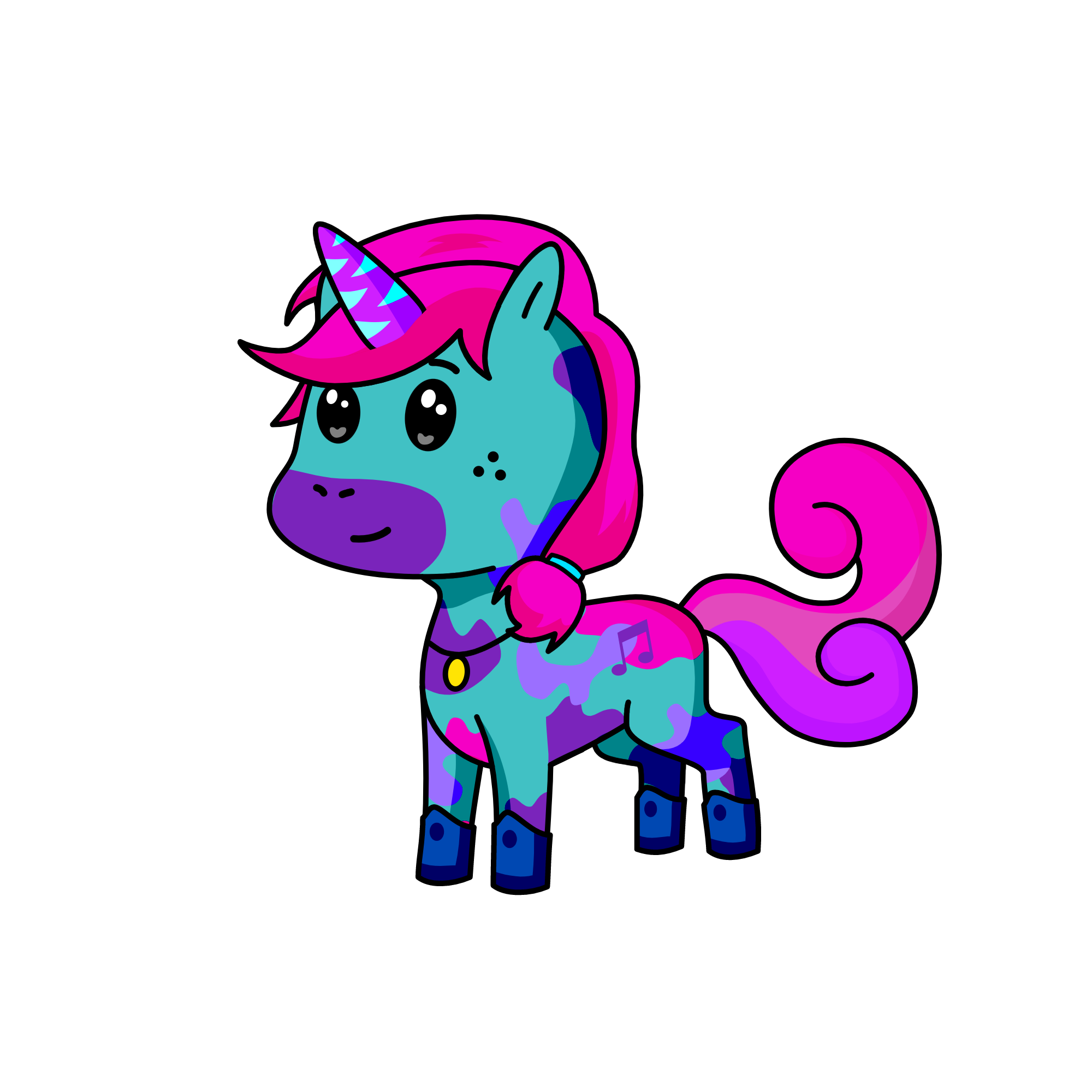 Polly, the unicorn