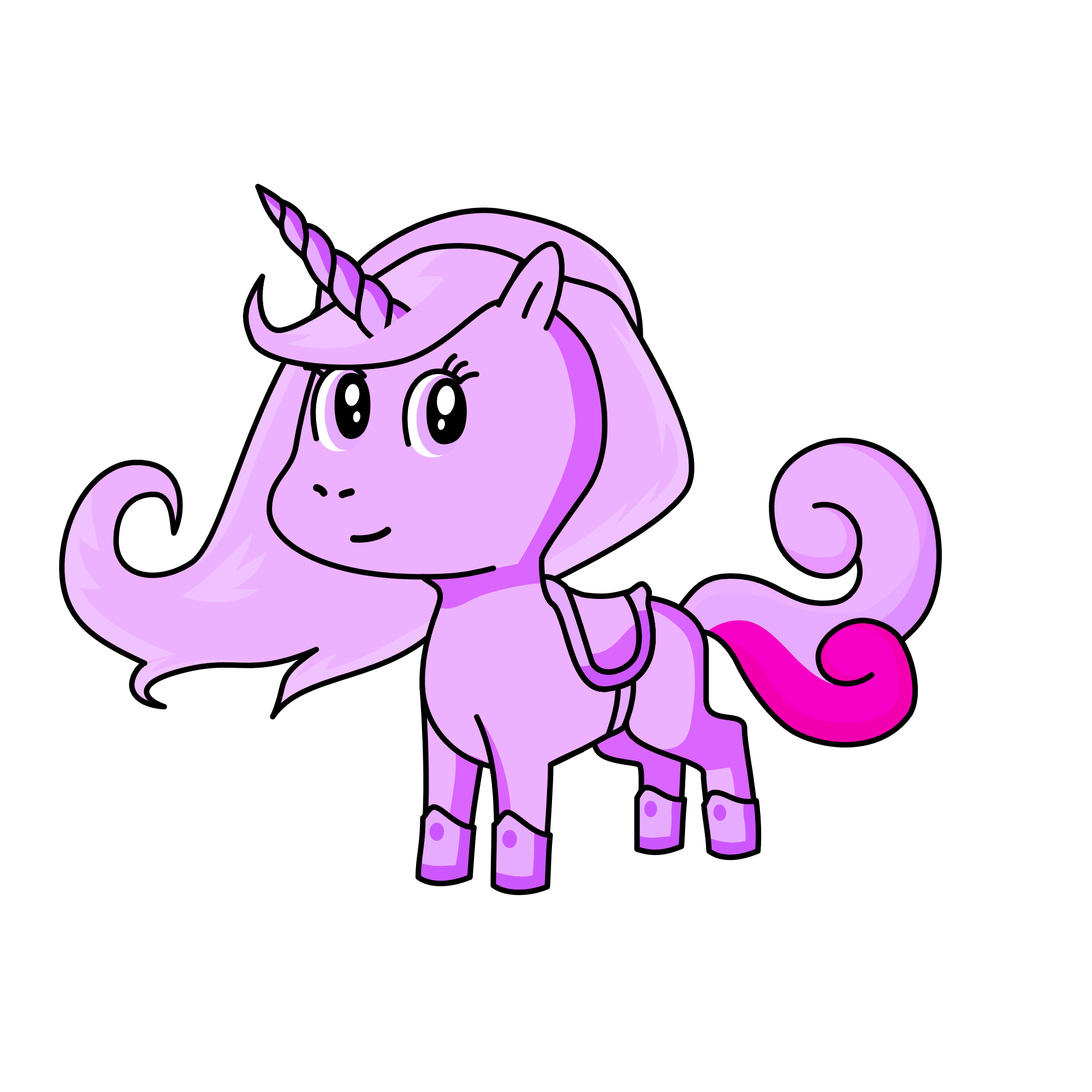Pinky pie, the unicorn