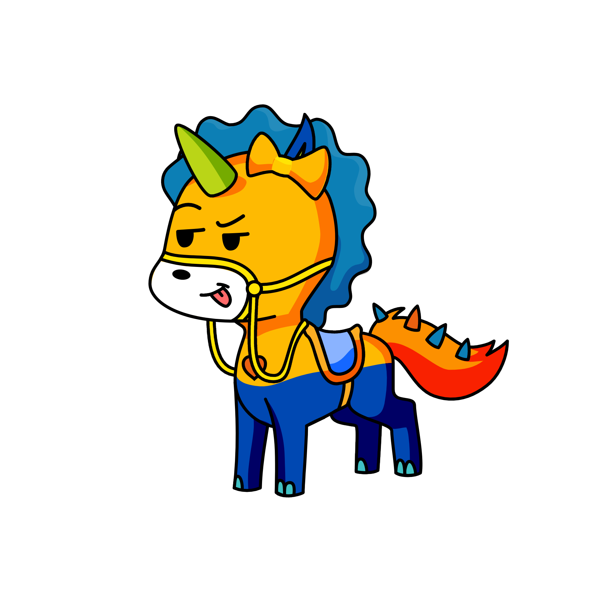 )ài )u/7bo, the unicorn