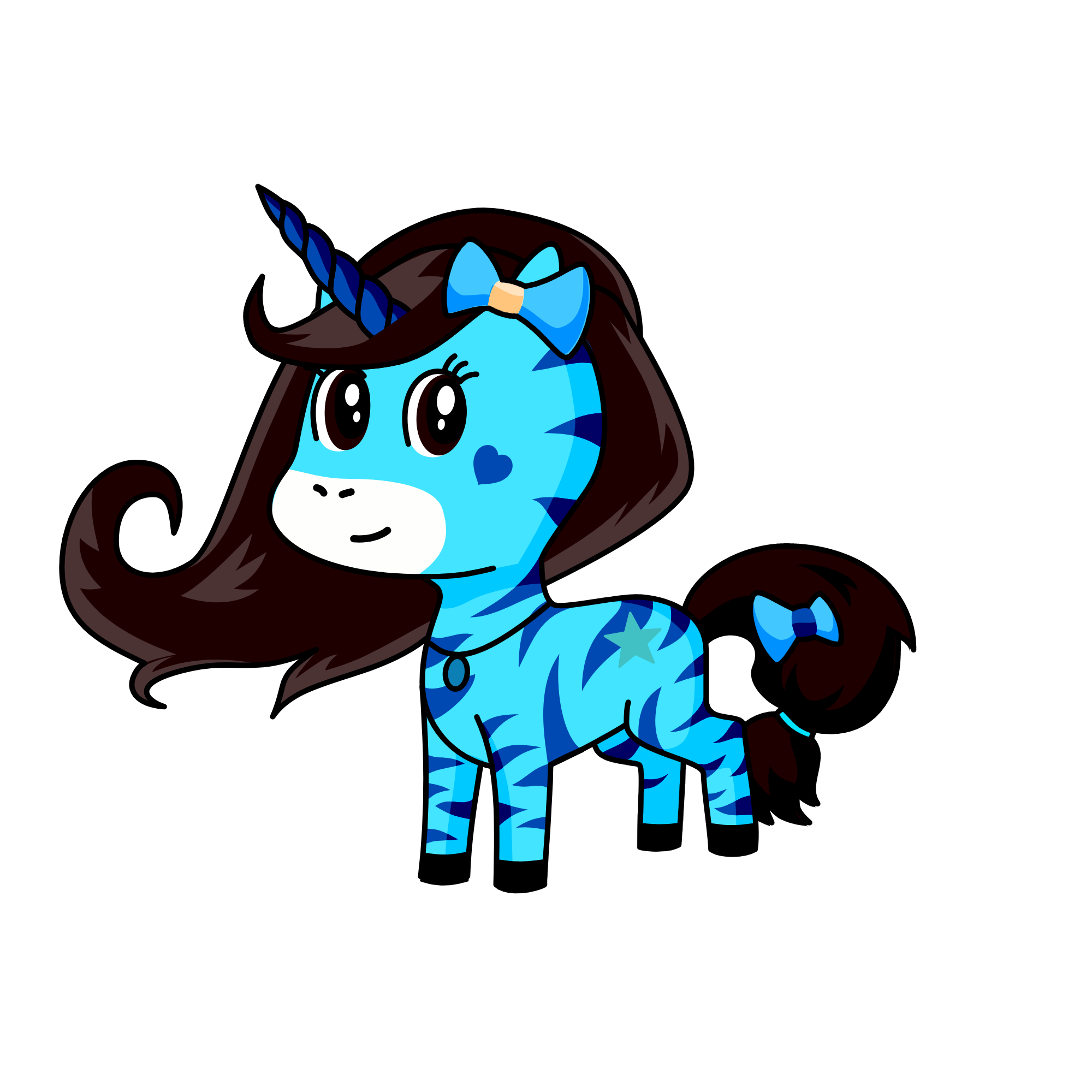 NYA FROM NINJAGO, the unicorn