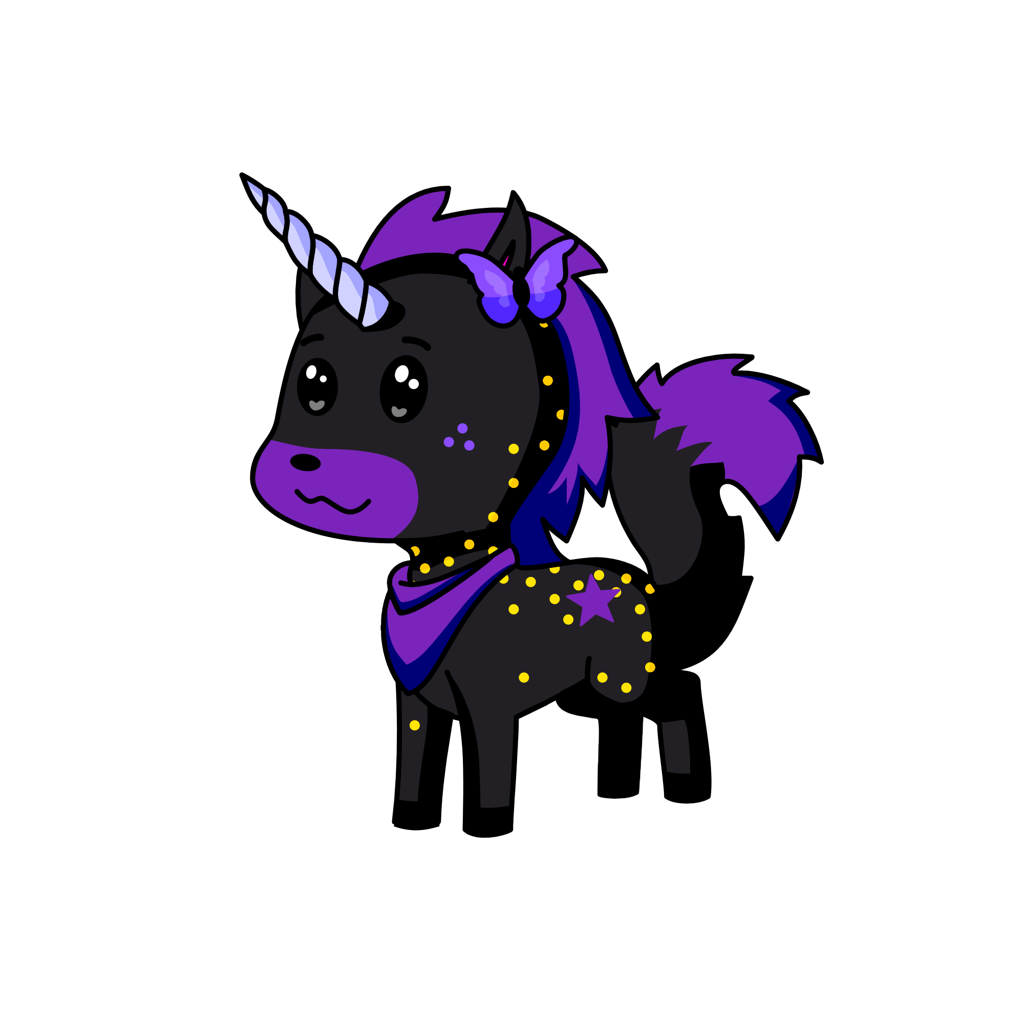 Luna, the unicorn