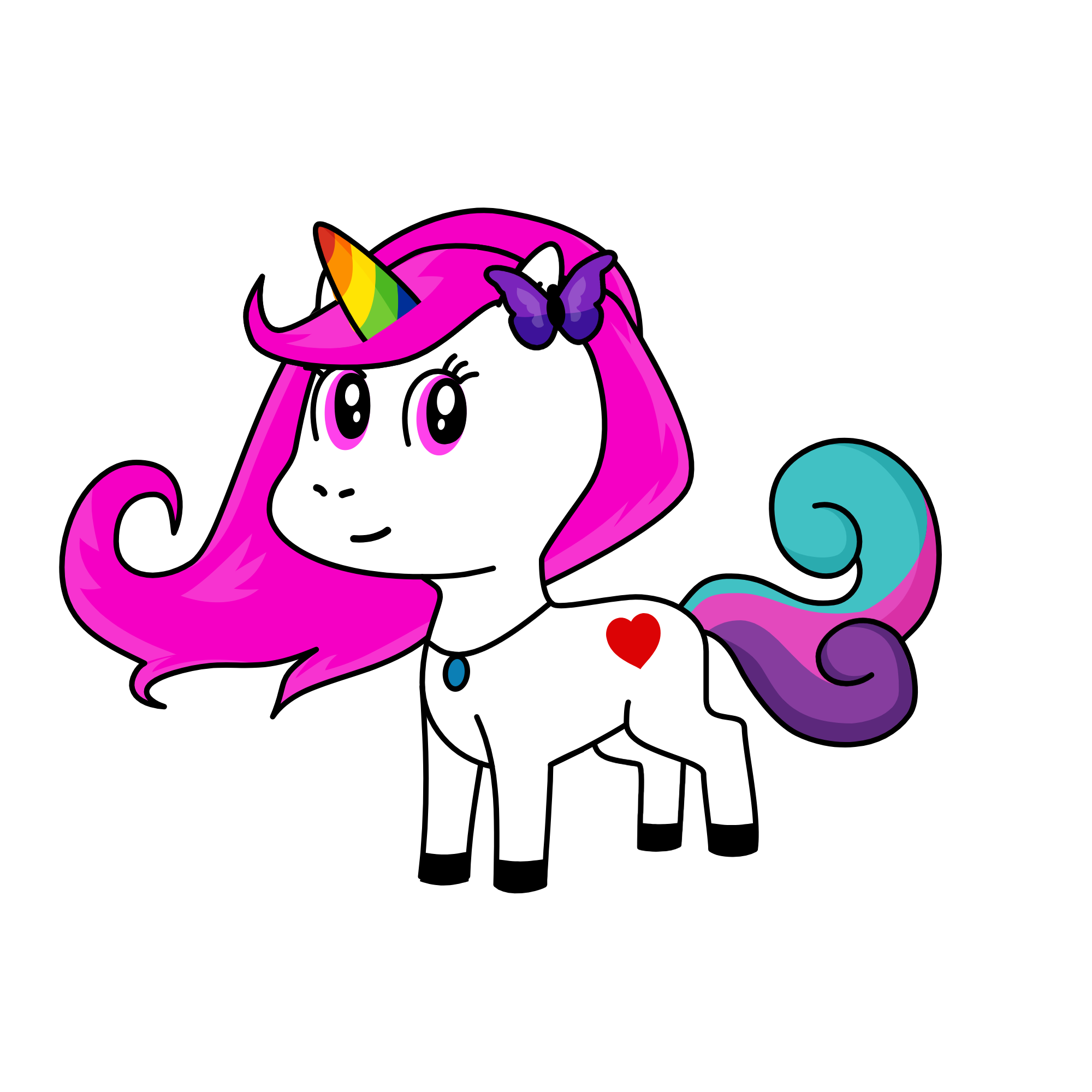 Angelina, the unicorn