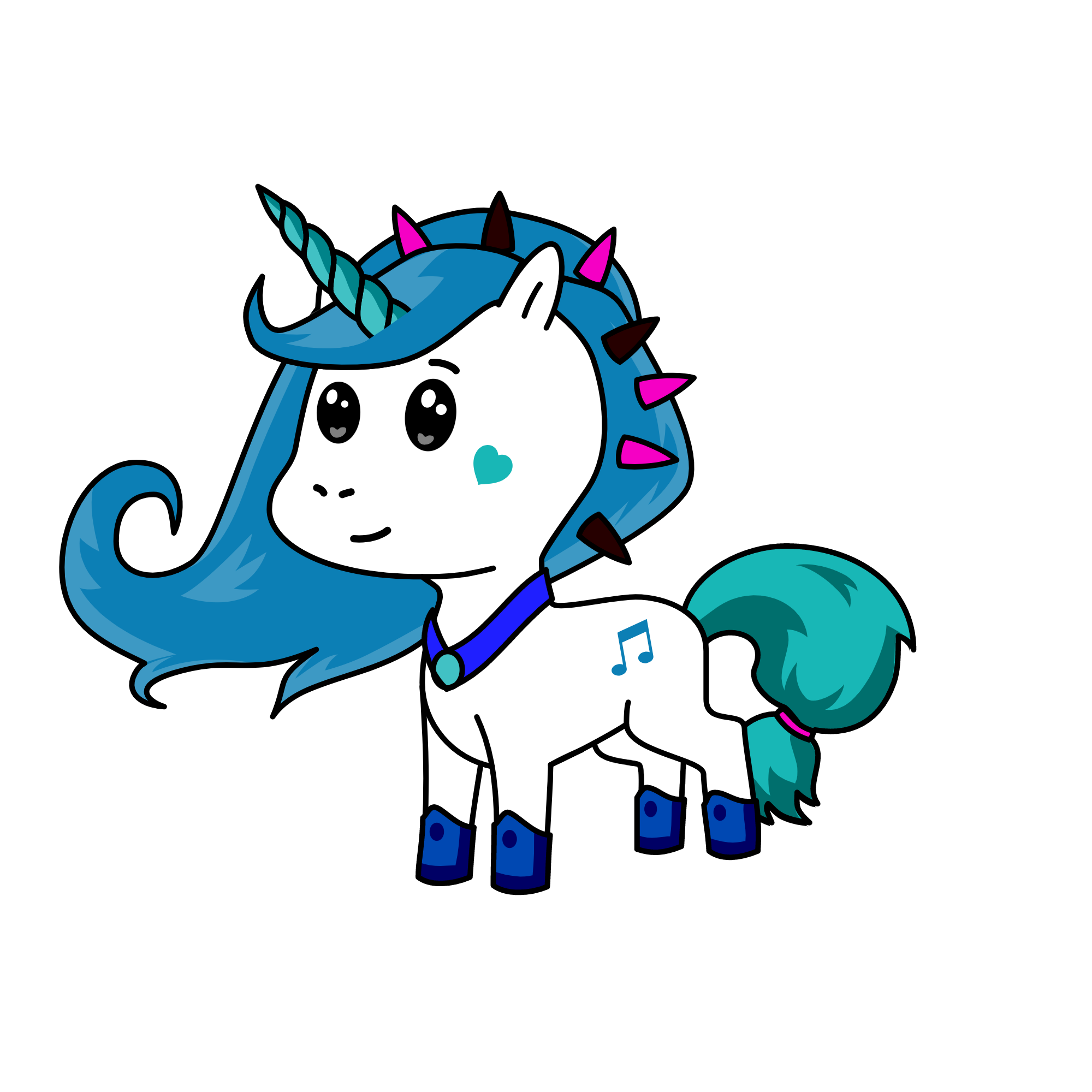 galaxy, the unicorn