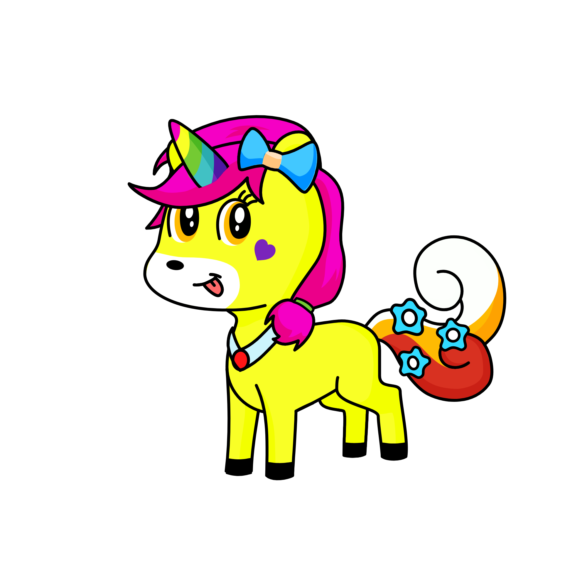 sunny, the unicorn