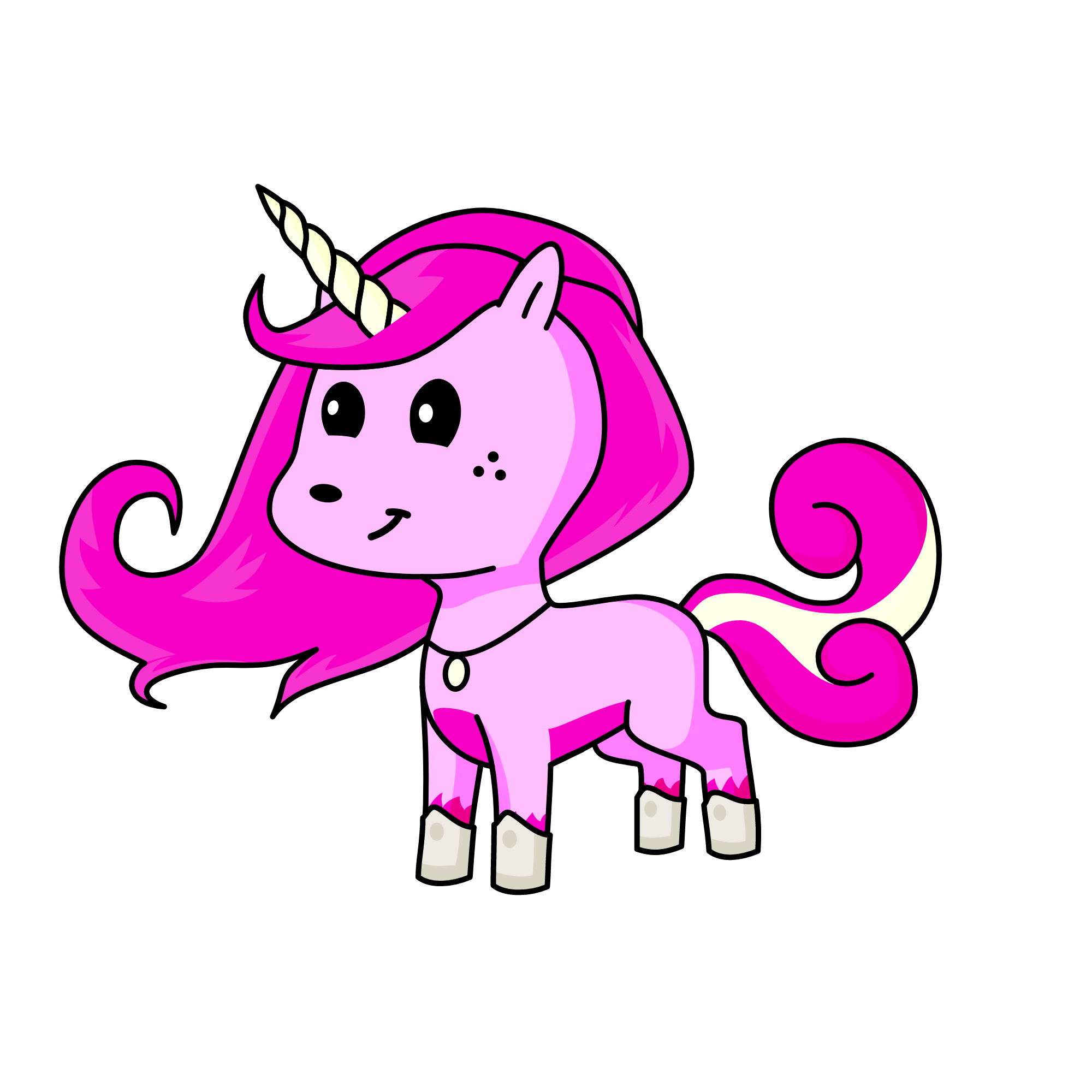 Silky, the unicorn