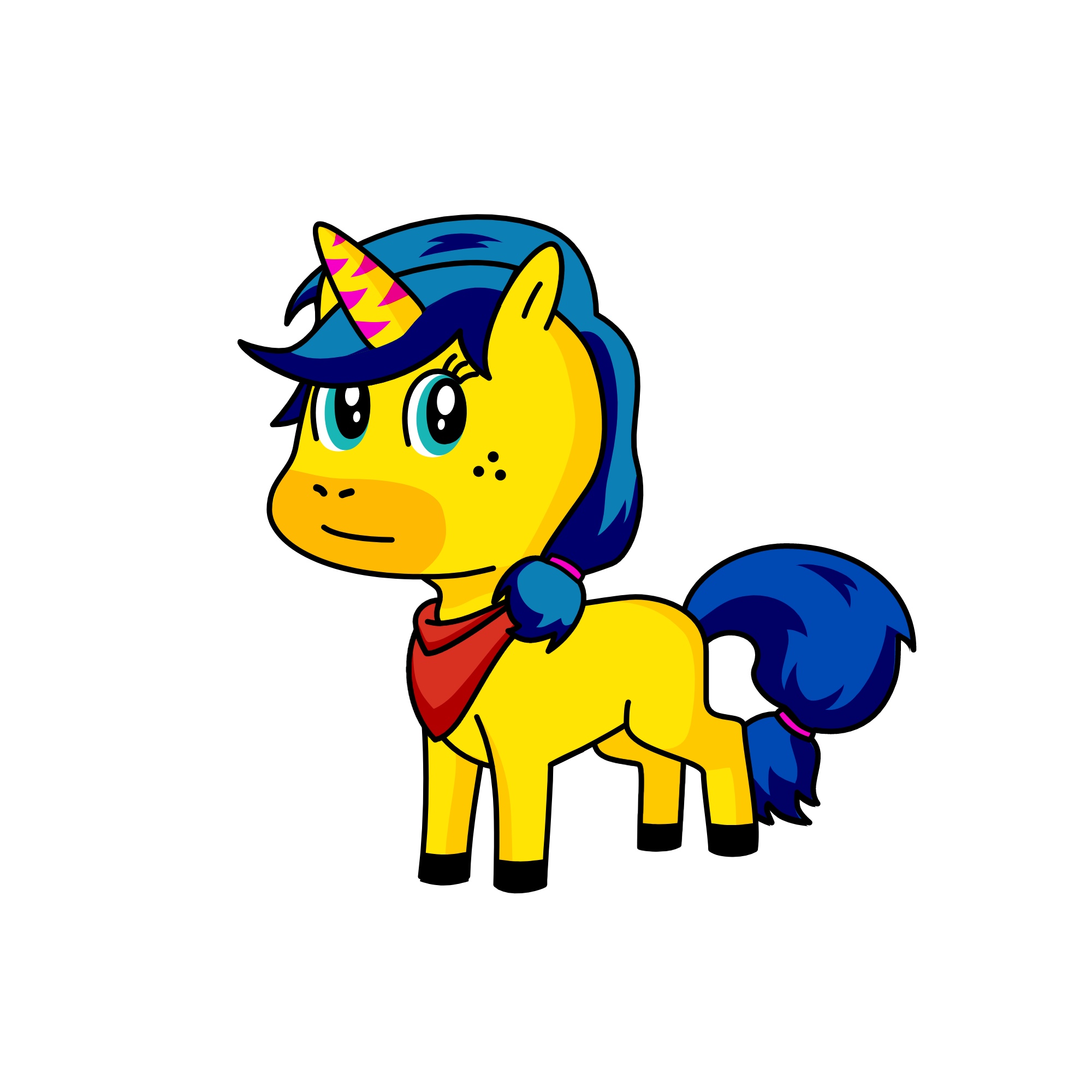 Emily, the unicorn