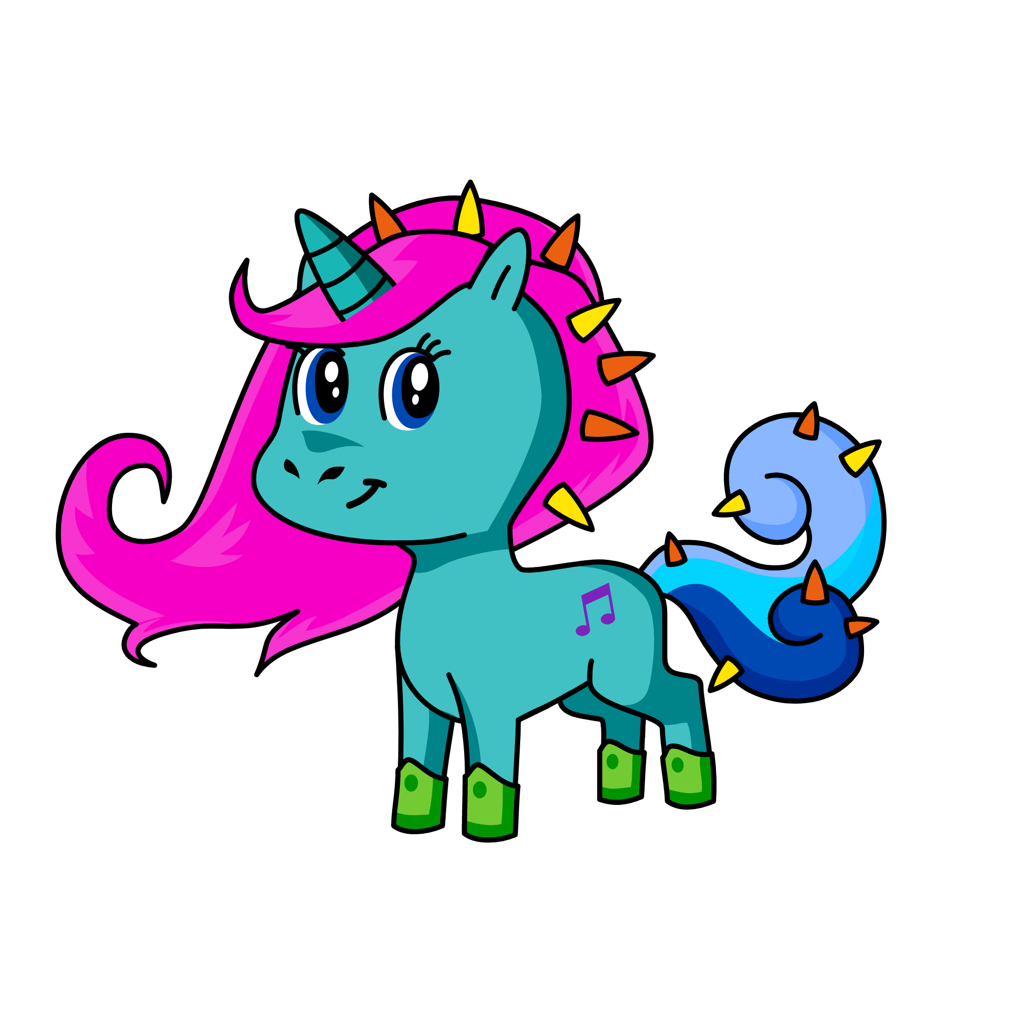 snuffy [ linda ], the unicorn