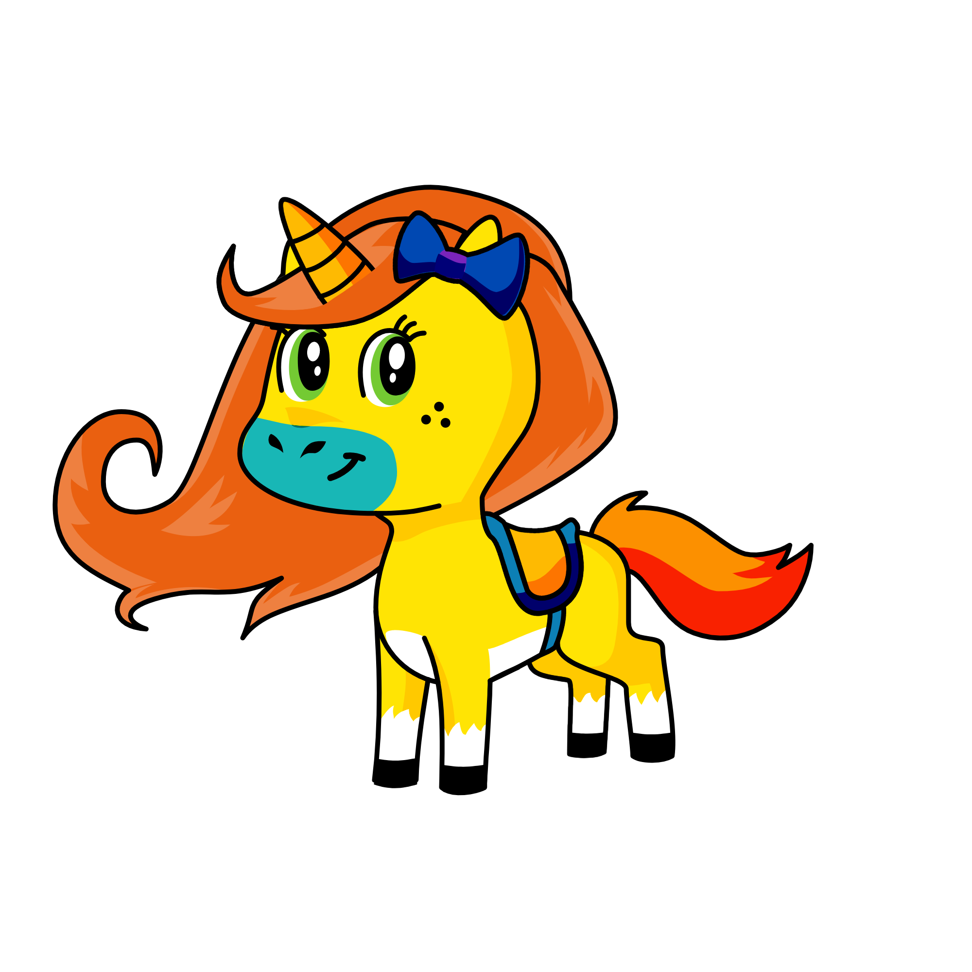 sally, the unicorn