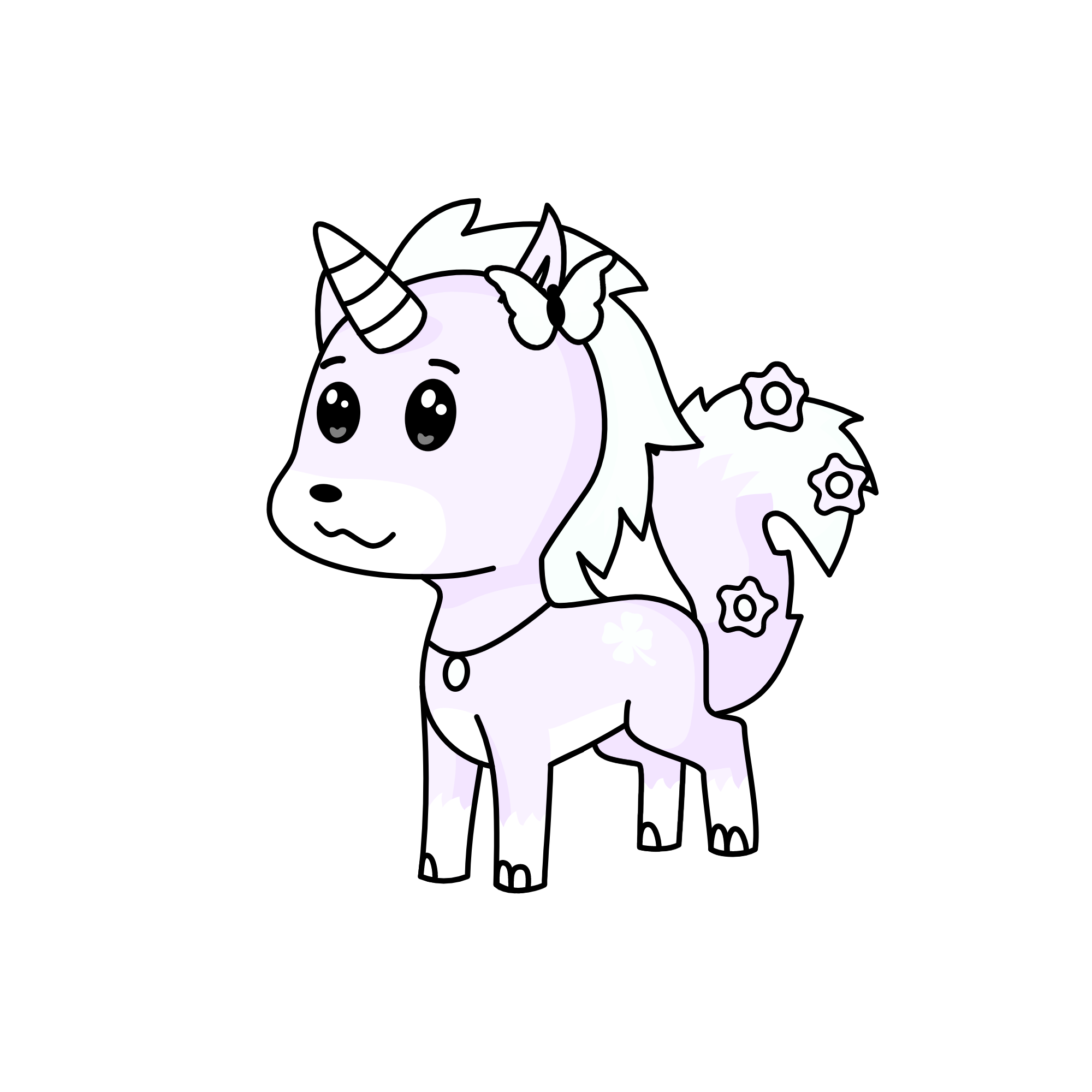 Butterfly, the unicorn
