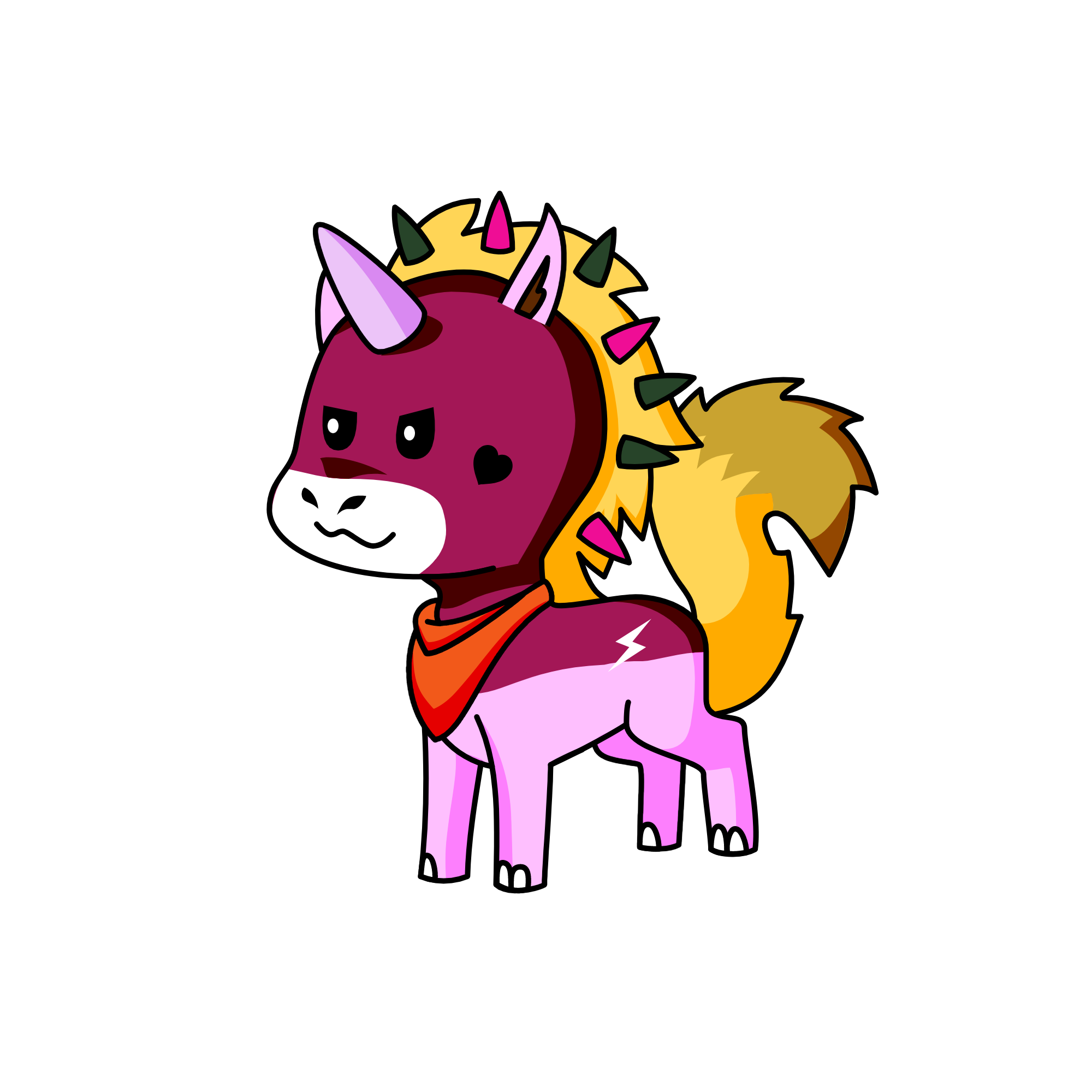 SPY PONY, the unicorn