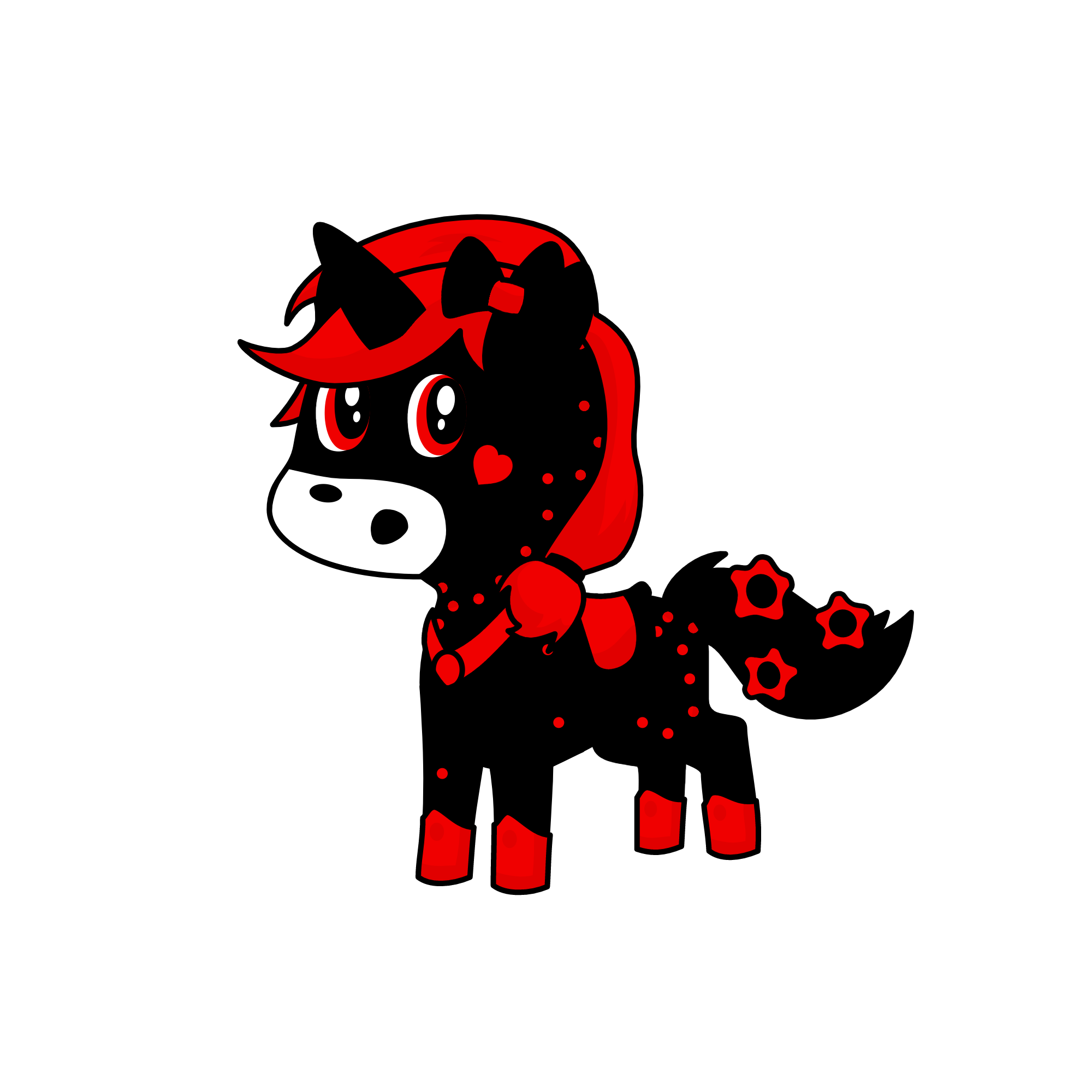 Coccinella, the unicorn