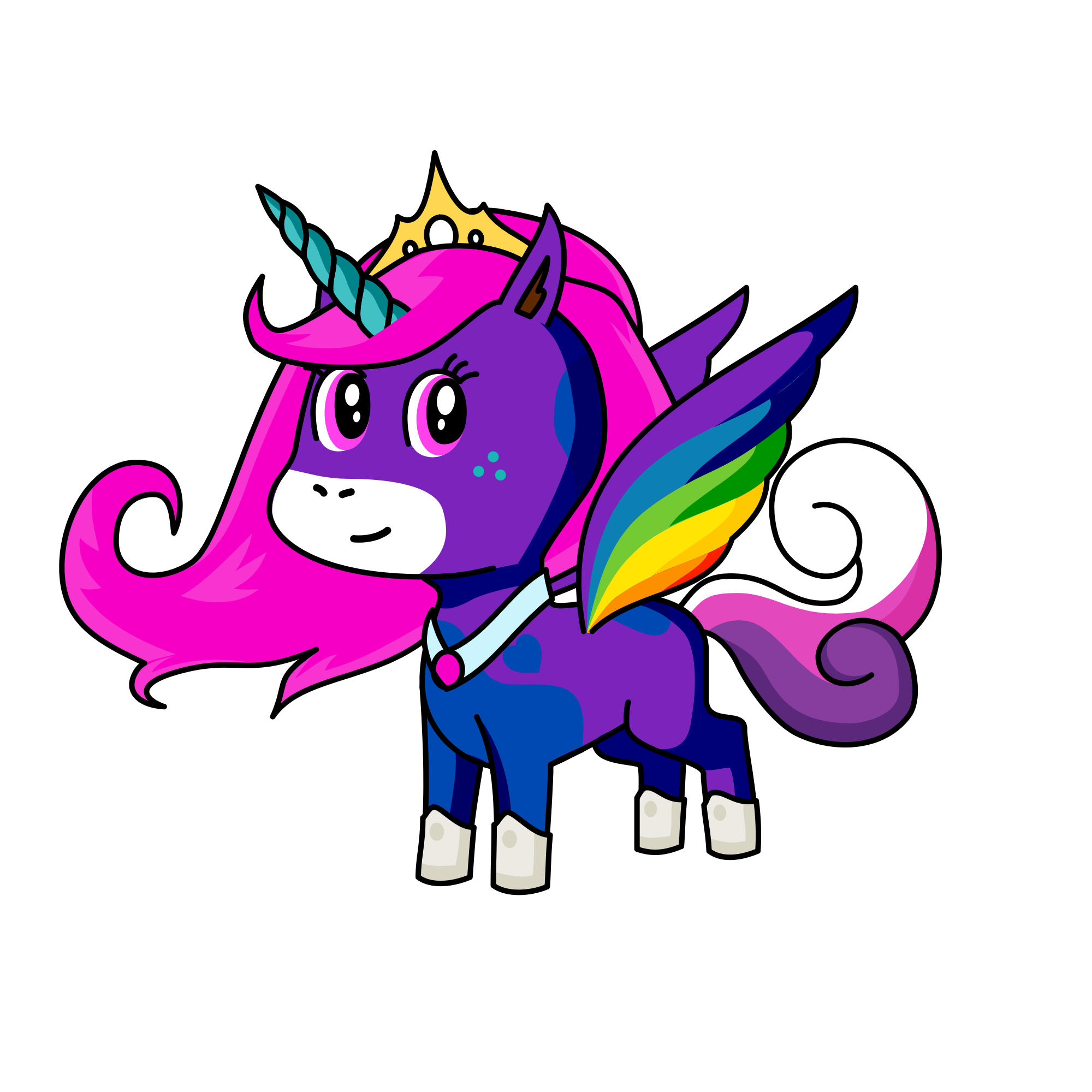 Sparkle , the unicorn
