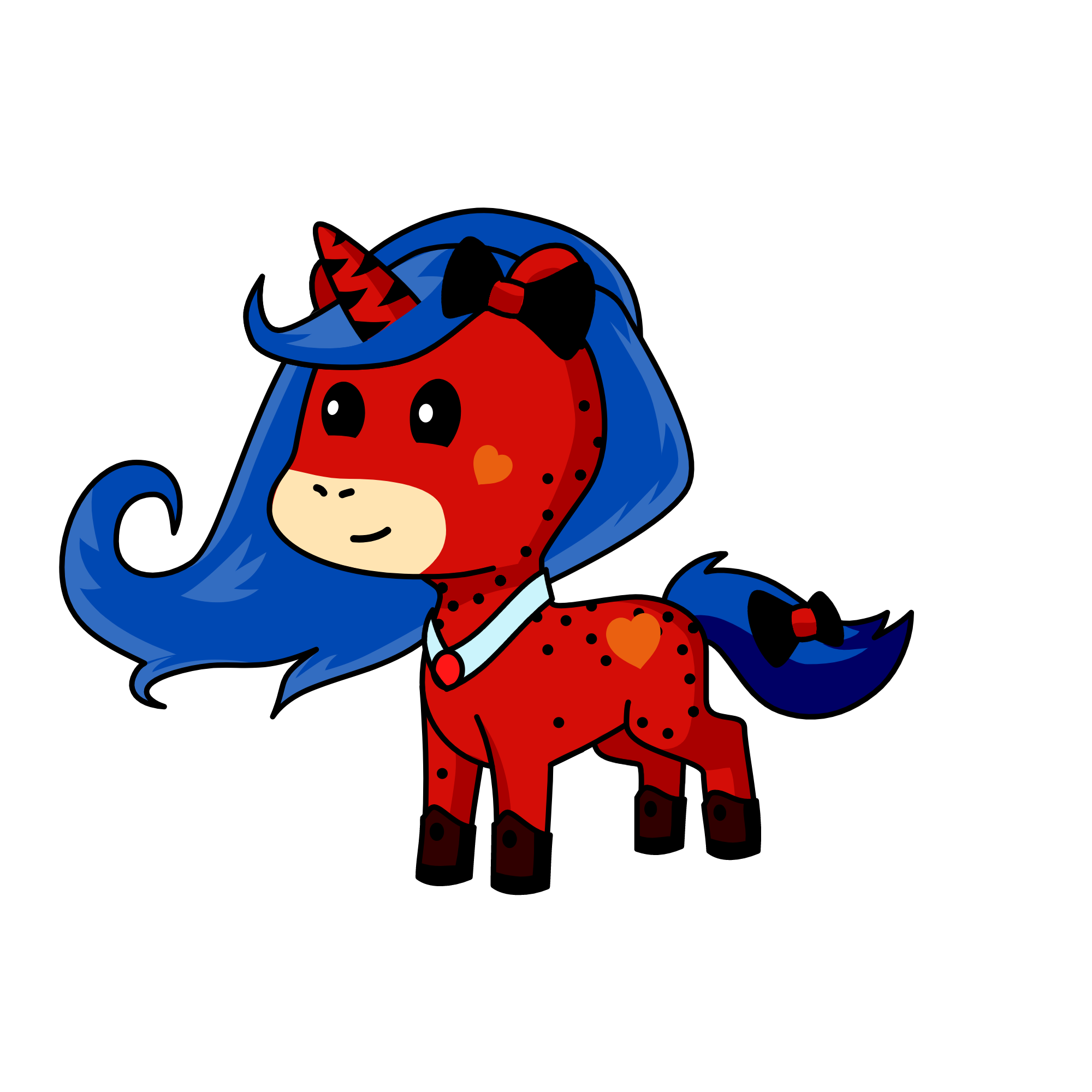 Ladybug, the unicorn
