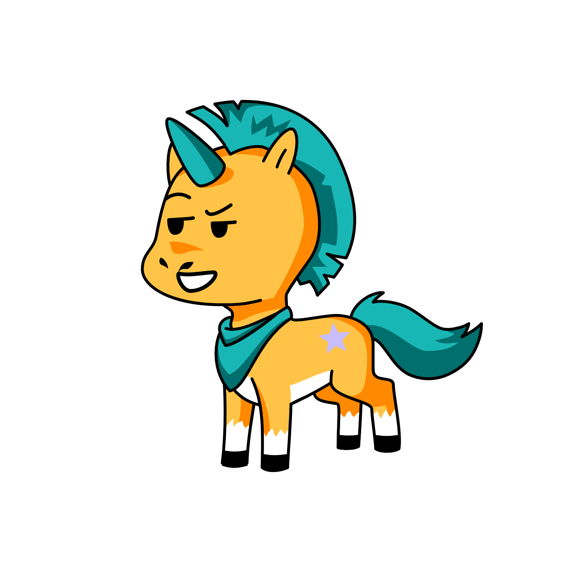Hitch, the unicorn