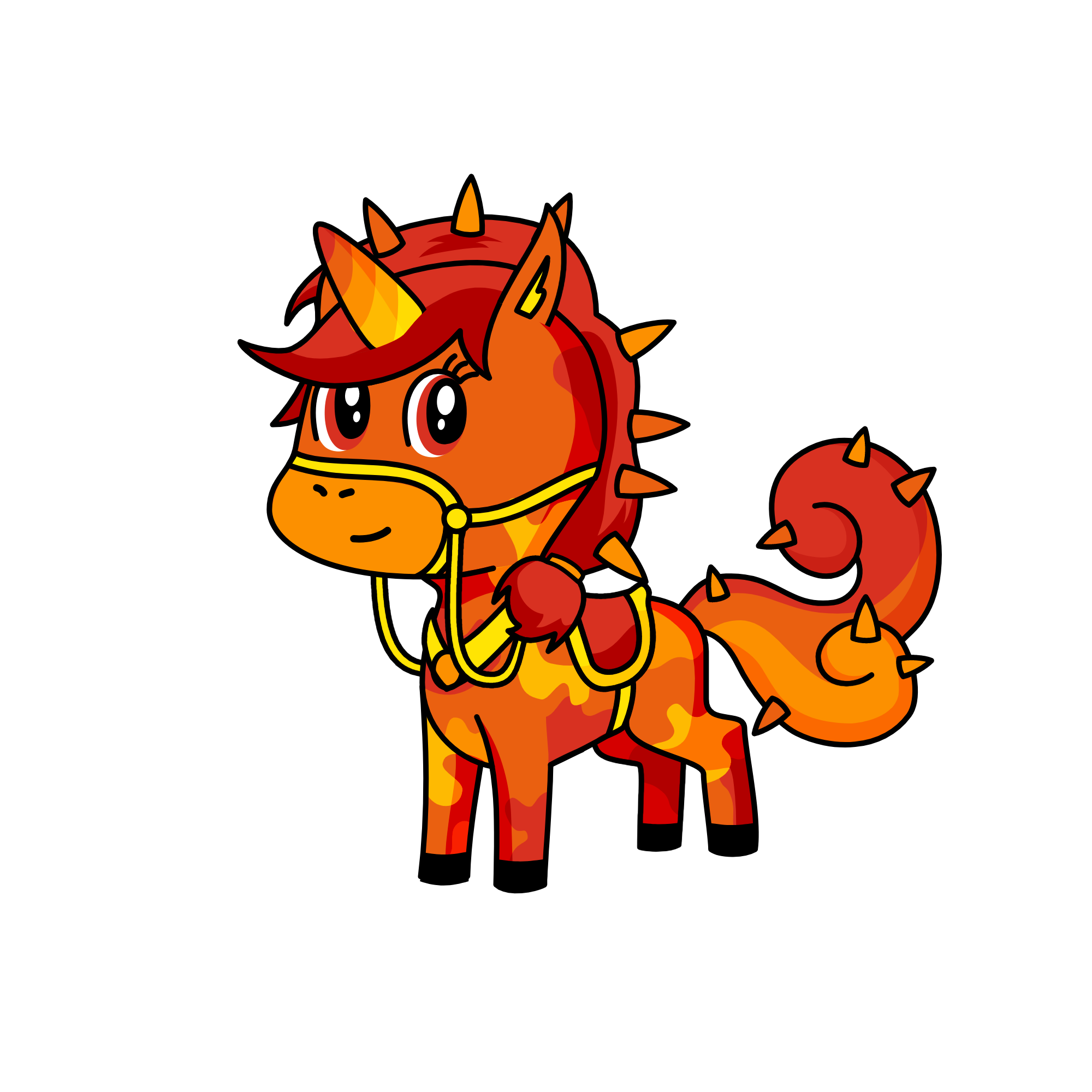 flamey, the unicorn