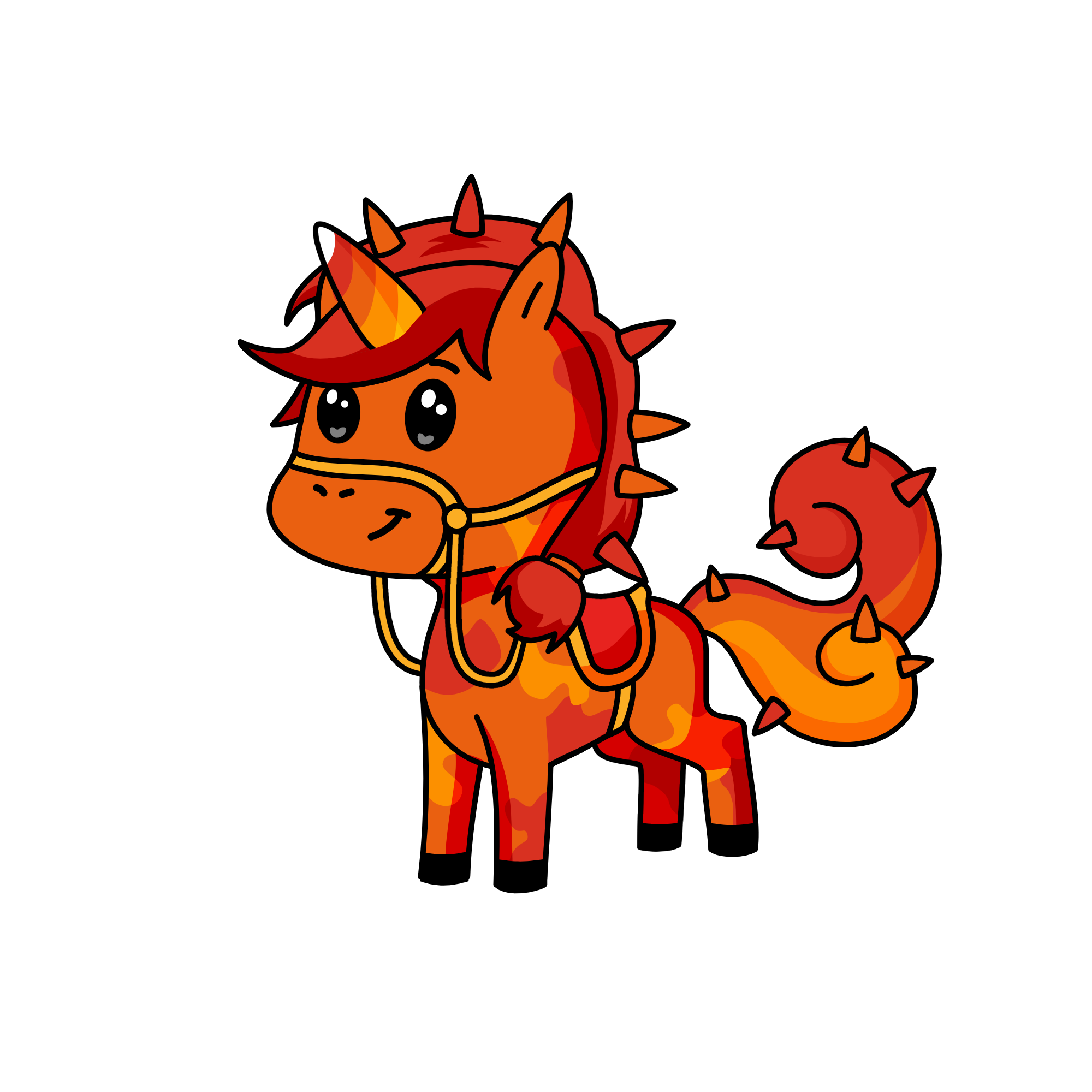 fire bender\flamer, the unicorn