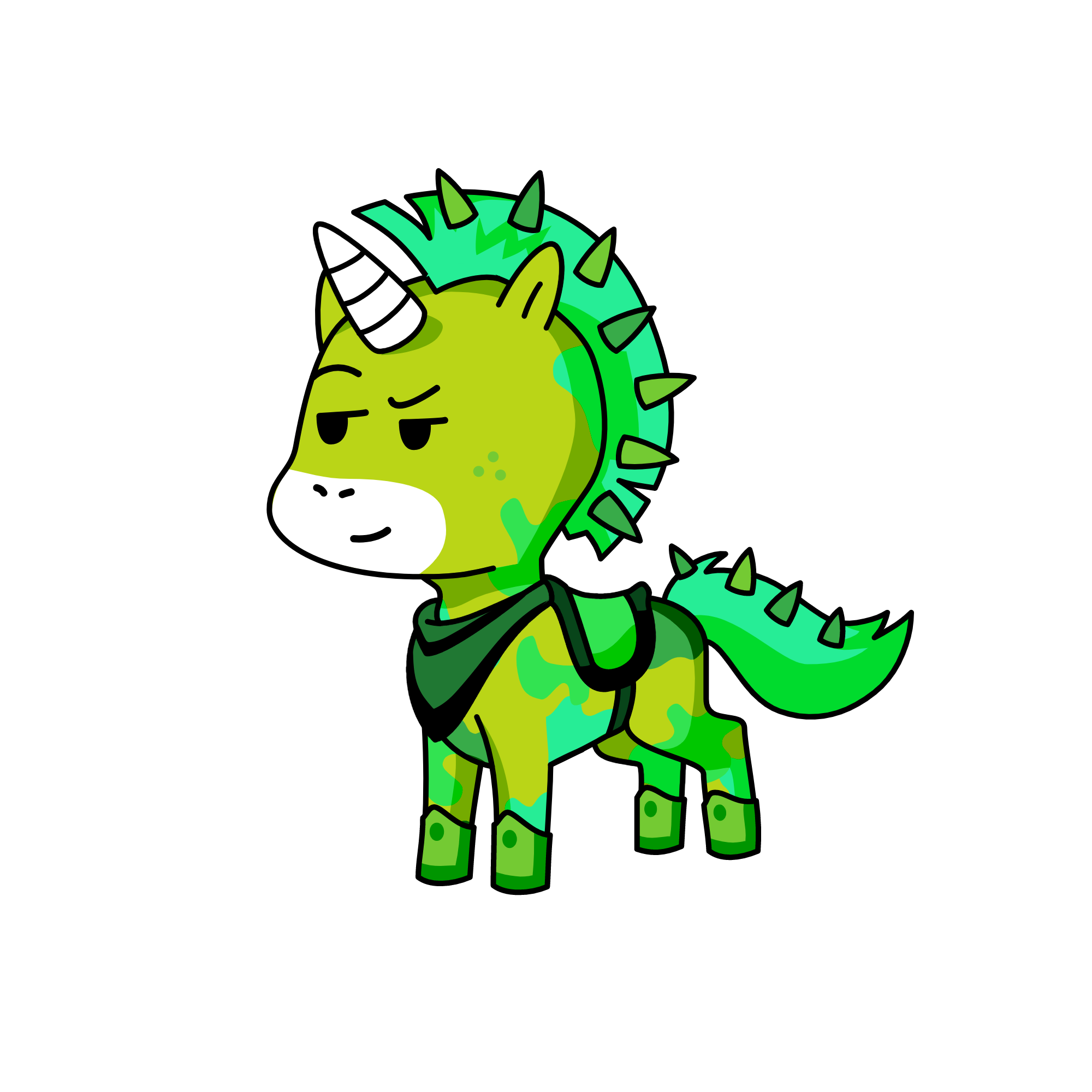 Carapace, the unicorn