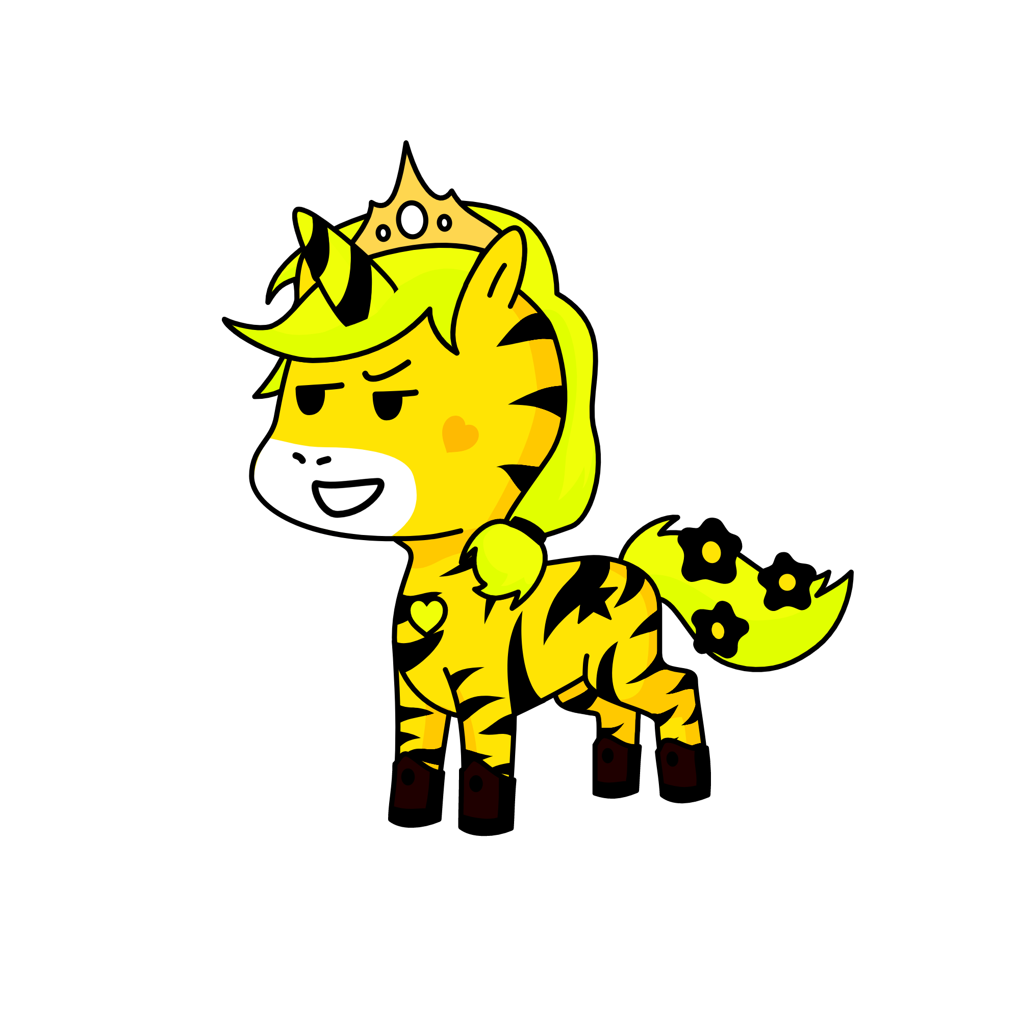 Queen bee, the unicorn