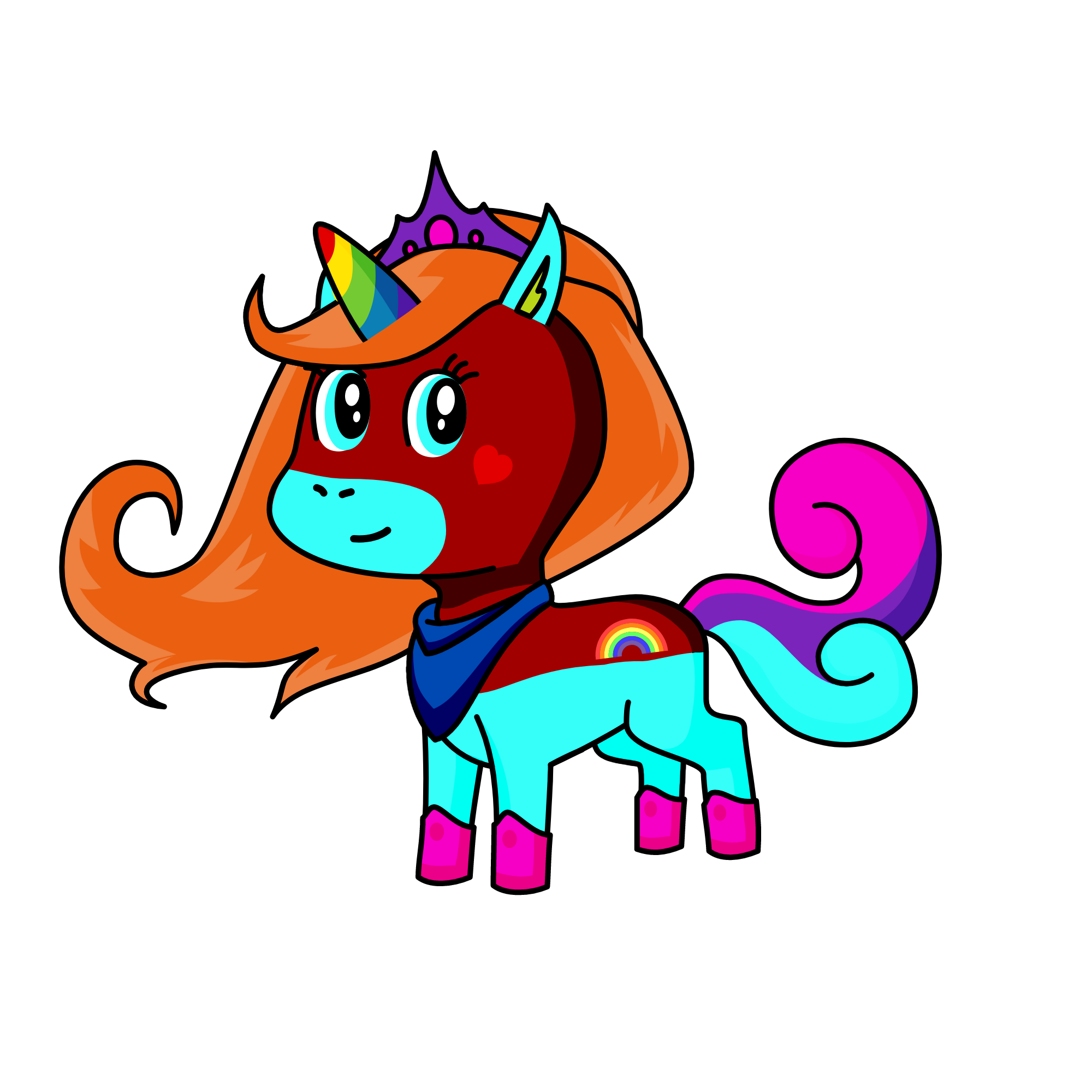 Nighty, the unicorn