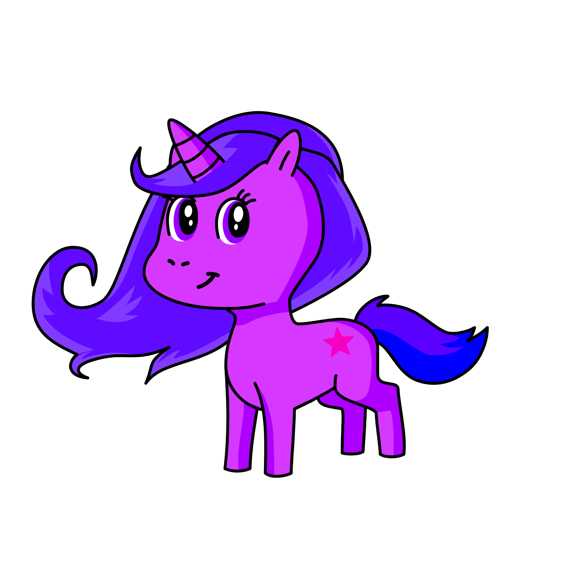 Twilight Sparkle, the unicorn