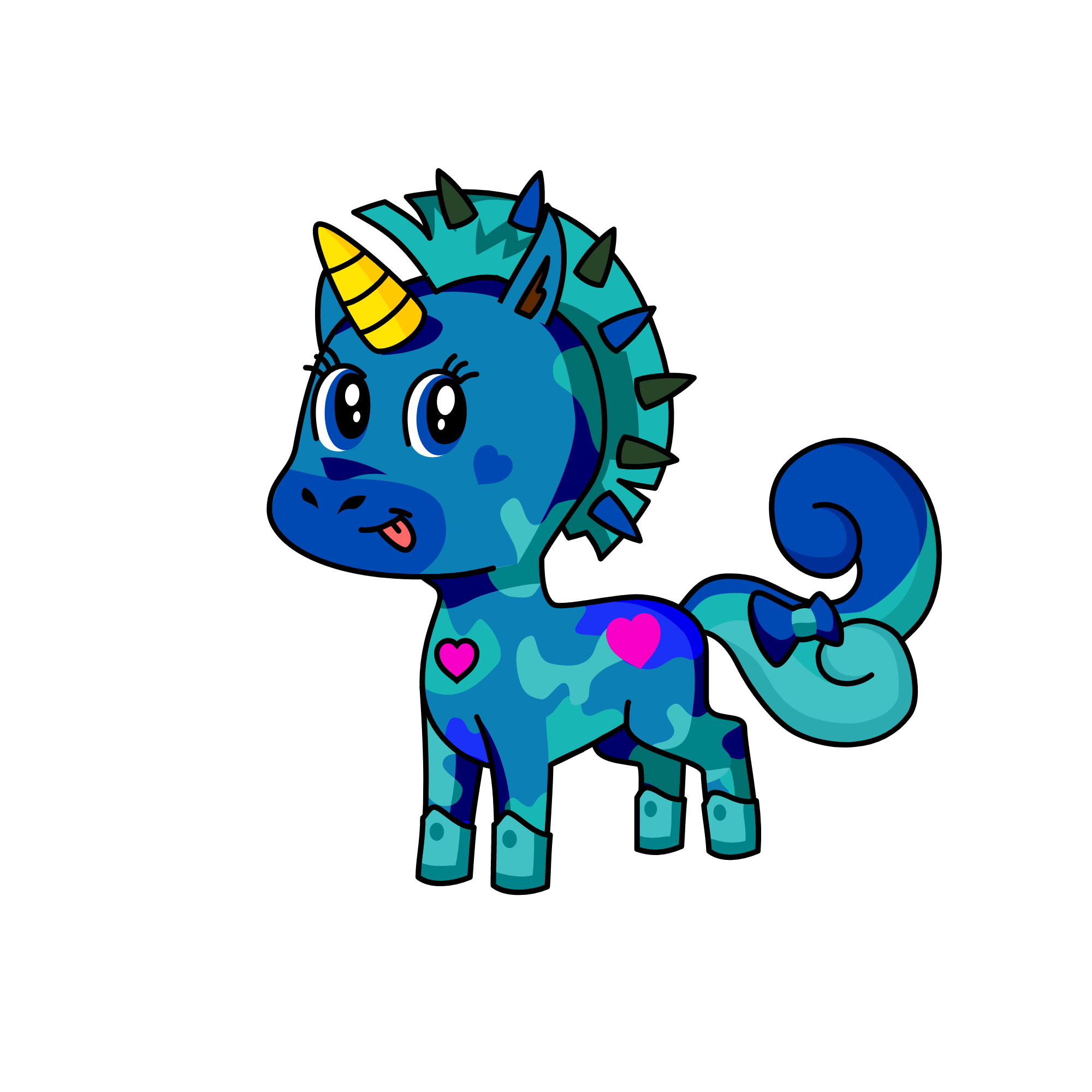 Nebula, the unicorn
