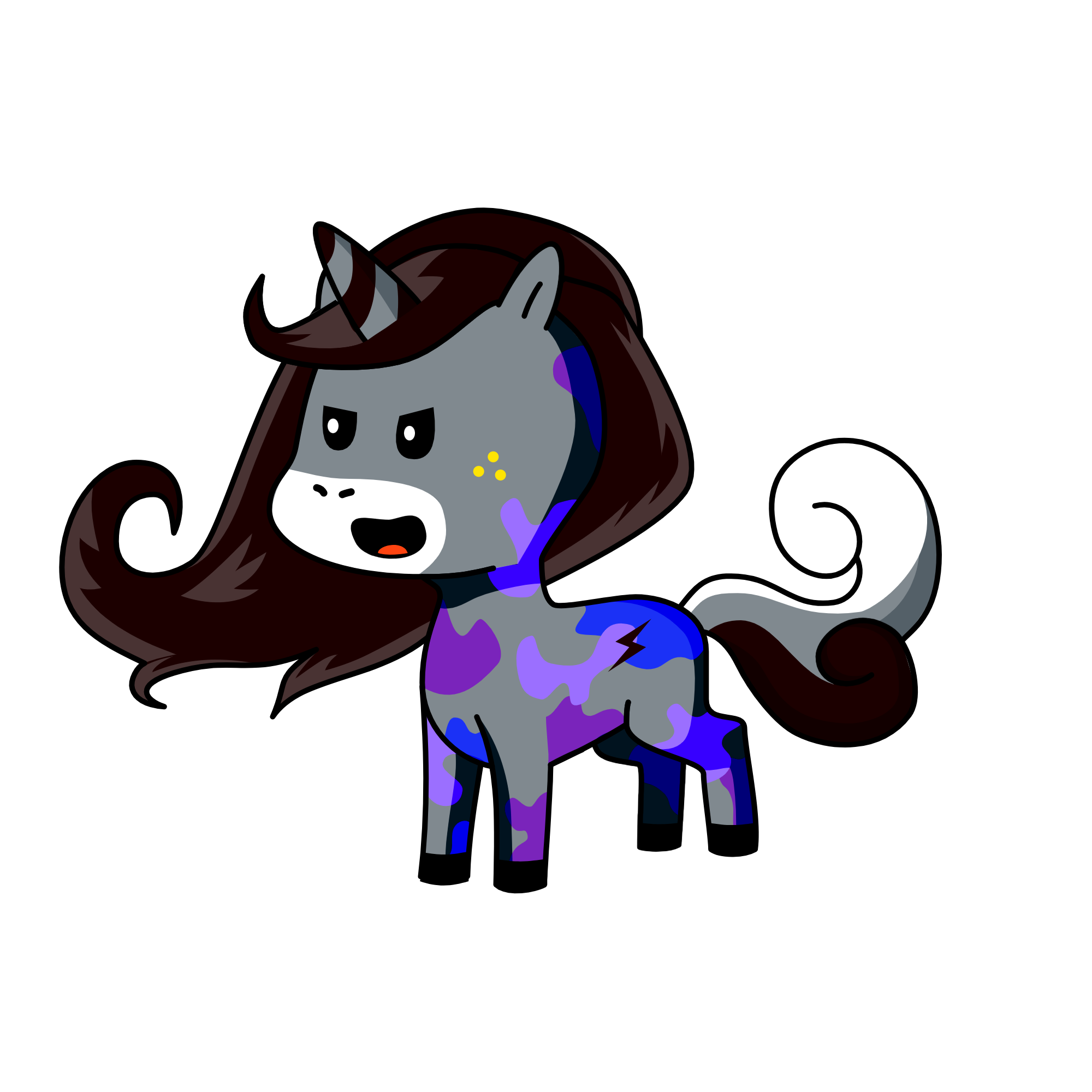 Darkness, the unicorn