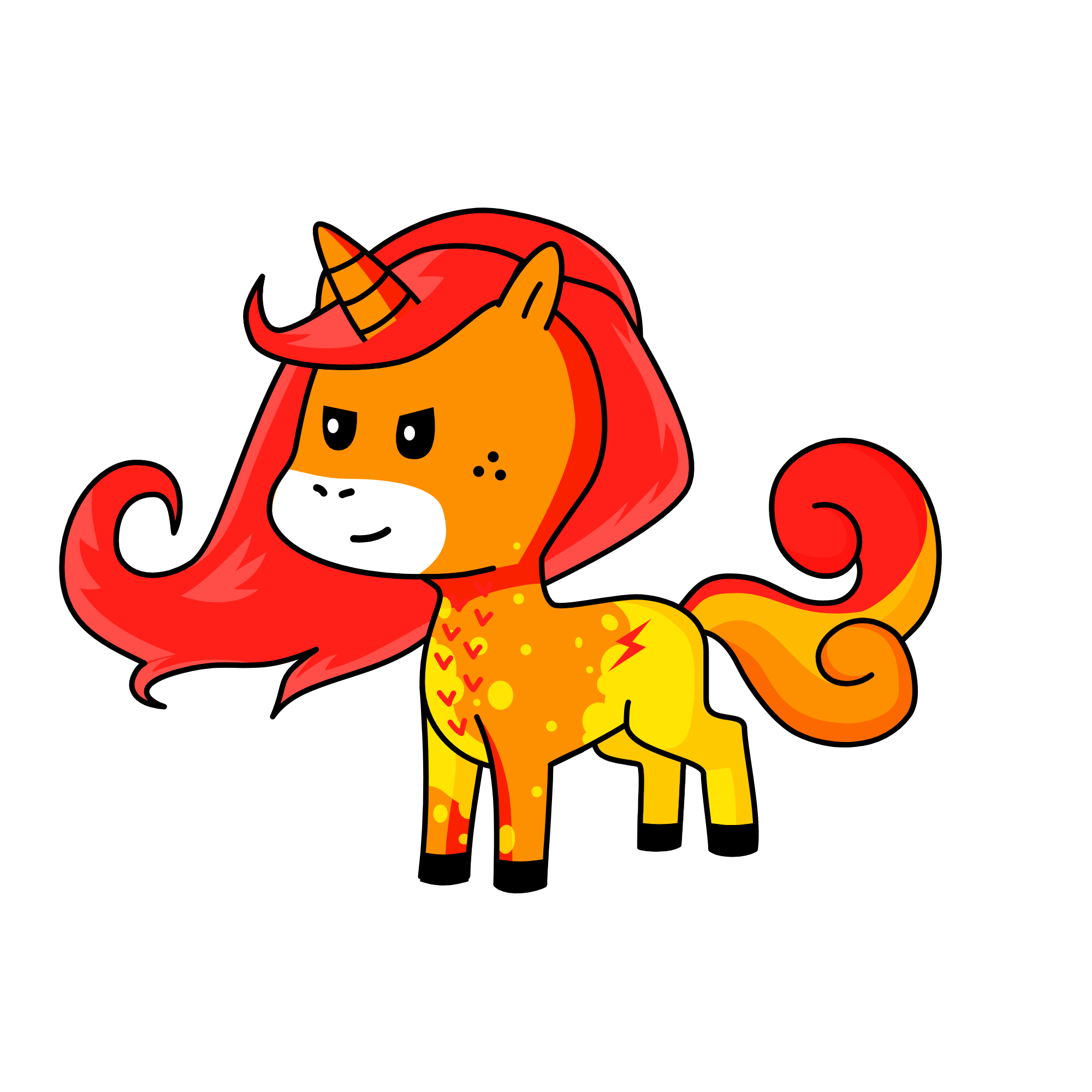 Flumeria, the unicorn