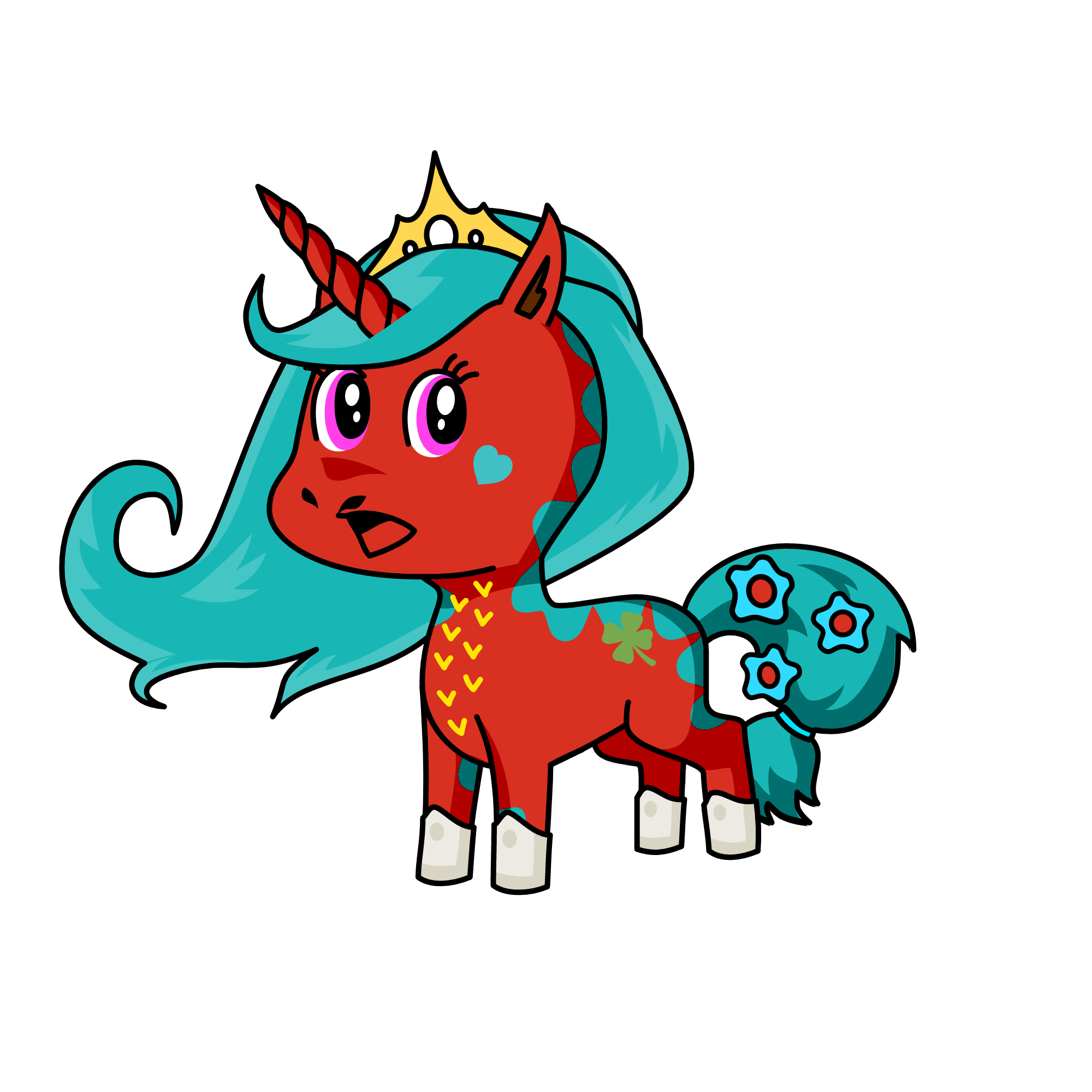 Heart, the unicorn