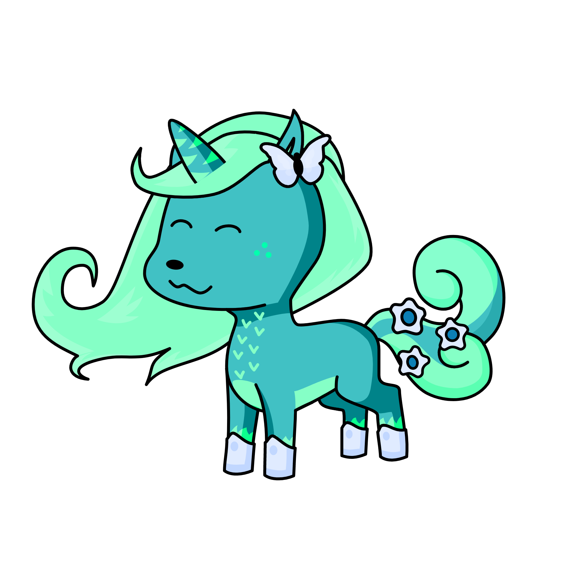 forest protecter, the unicorn
