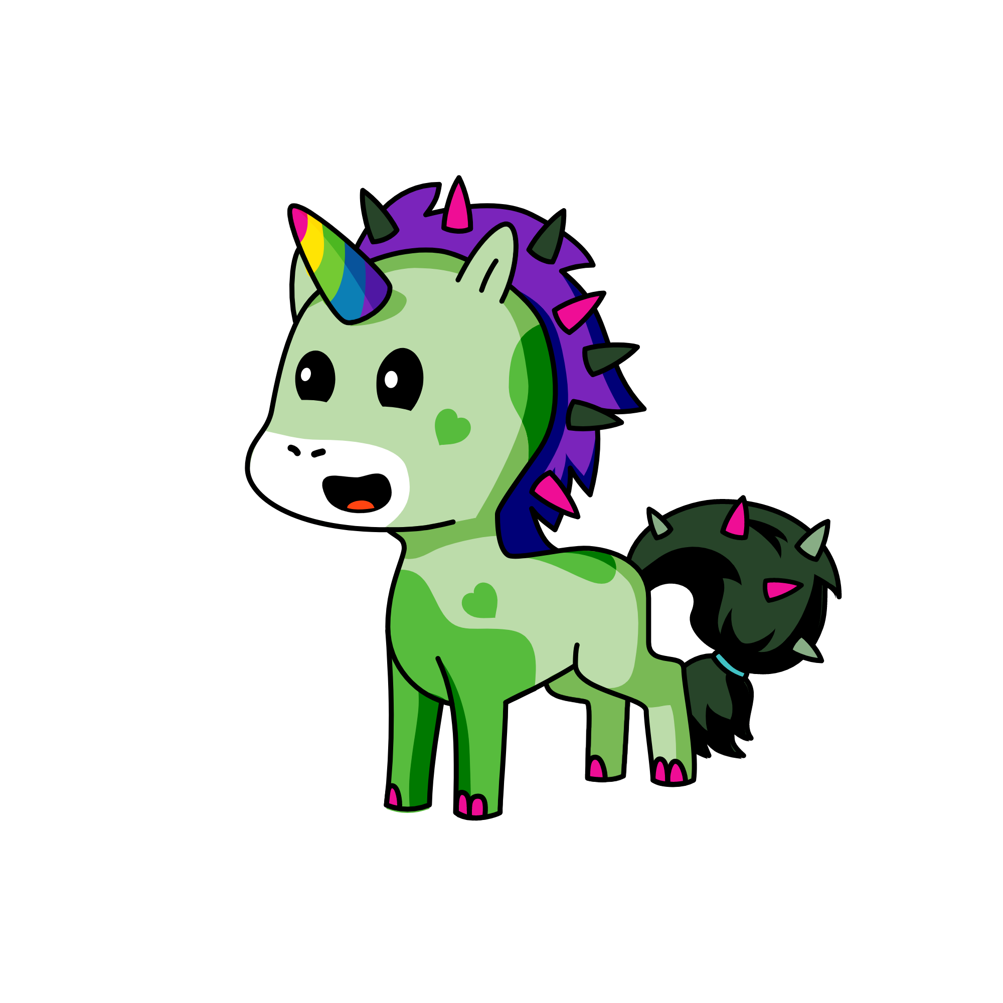 nickacorn, the unicorn
