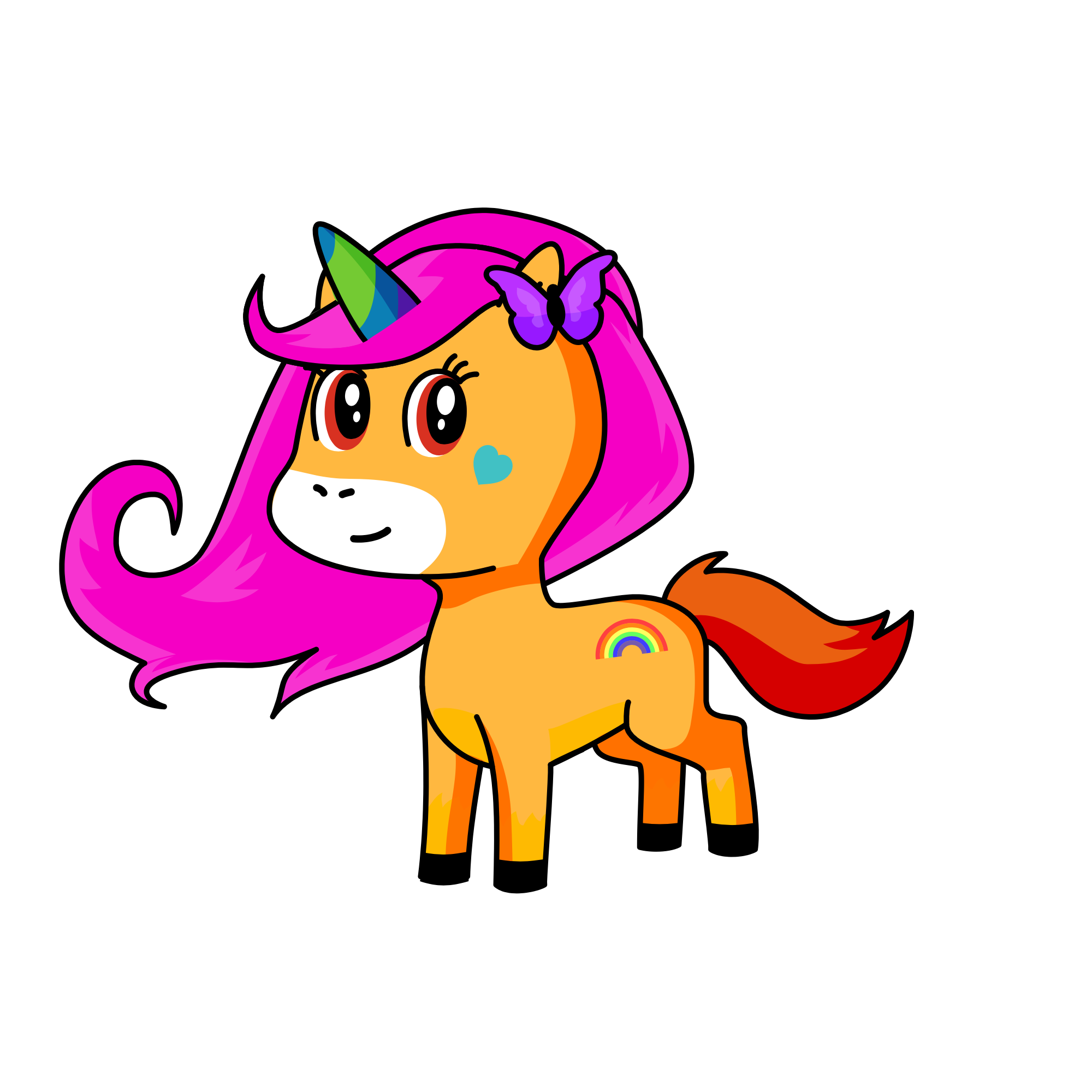 SarBear, the unicorn