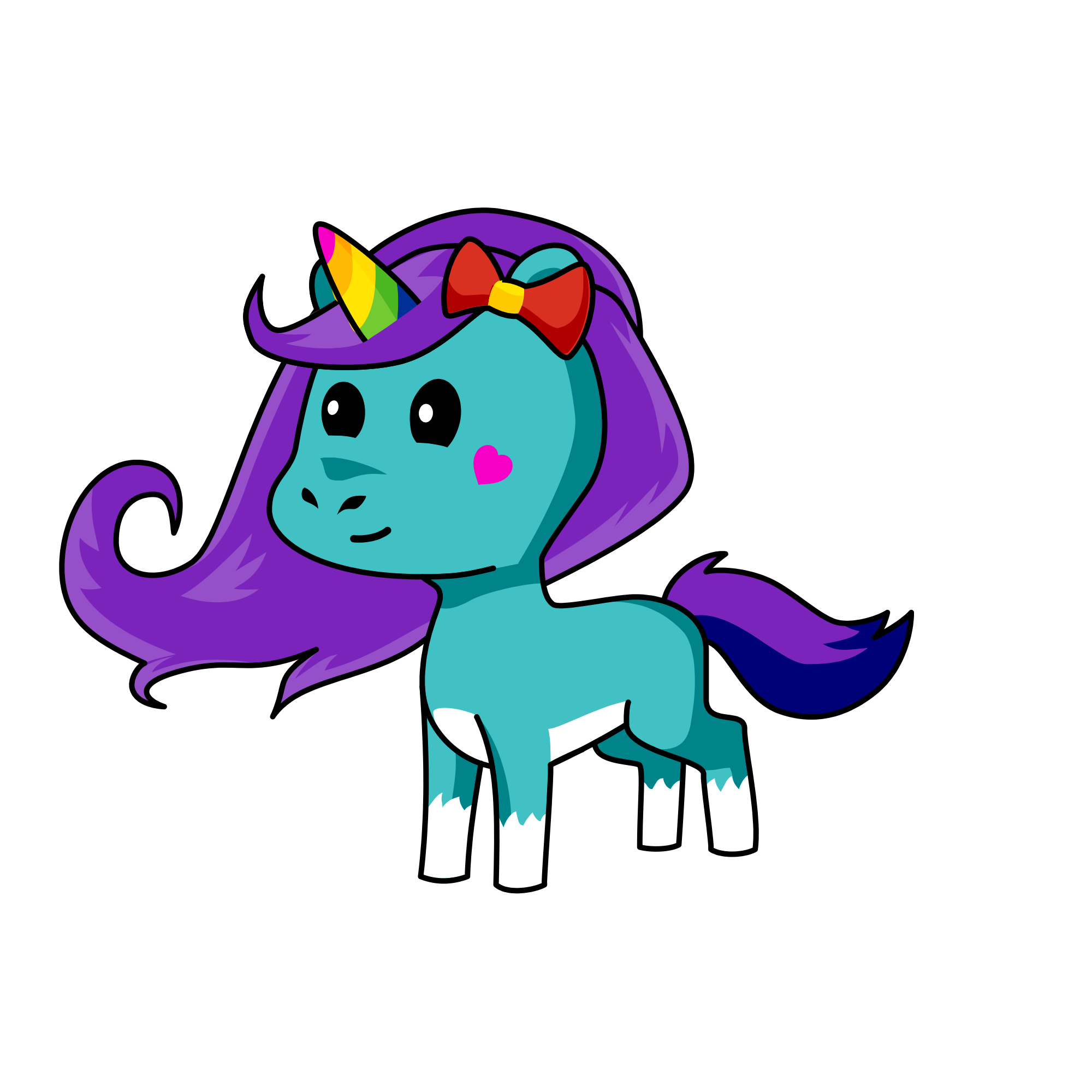 MiMi, the unicorn