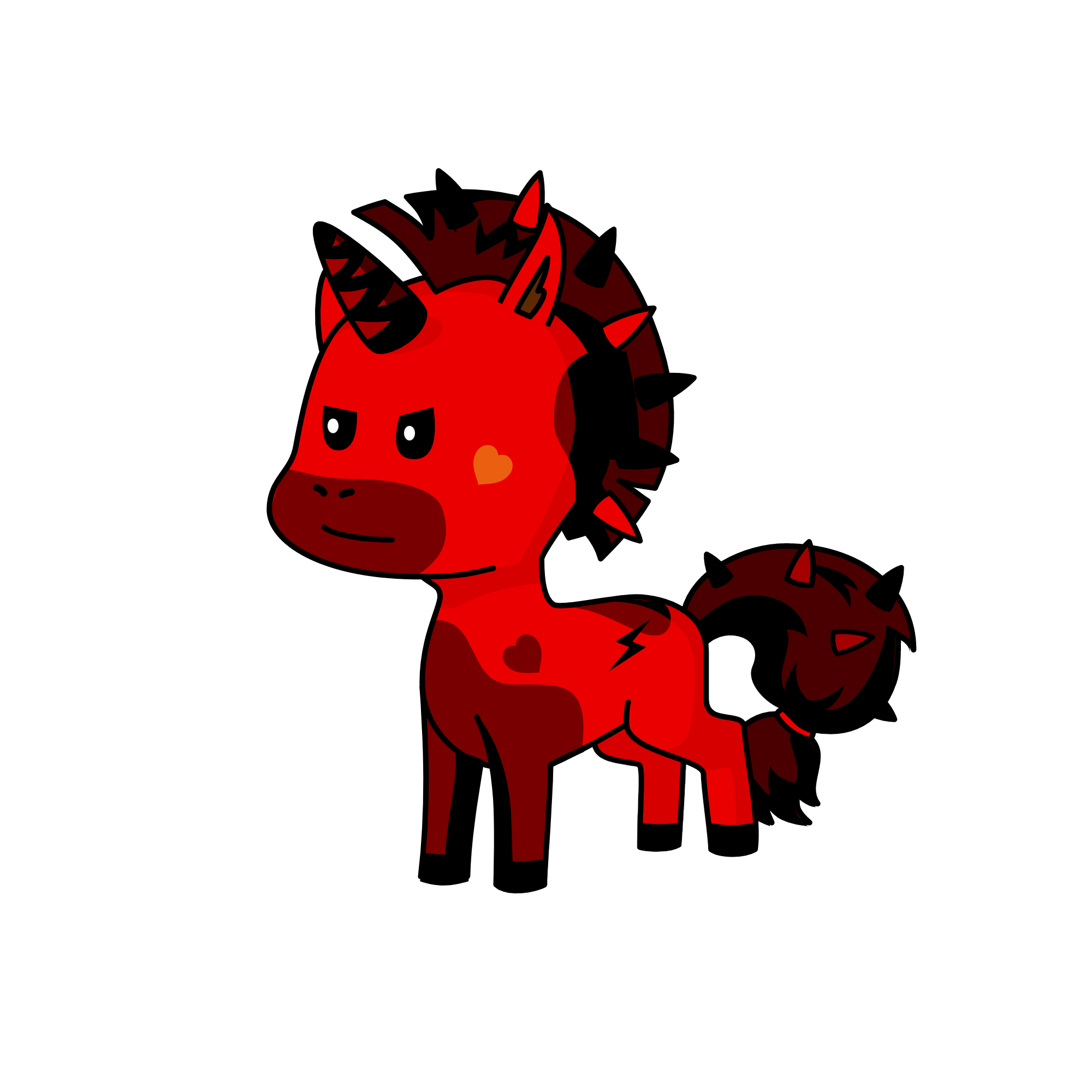 Bloddi, the unicorn