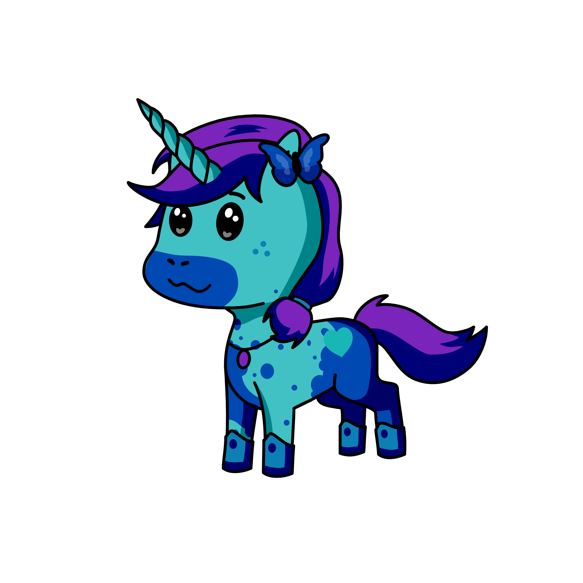 snow, the unicorn