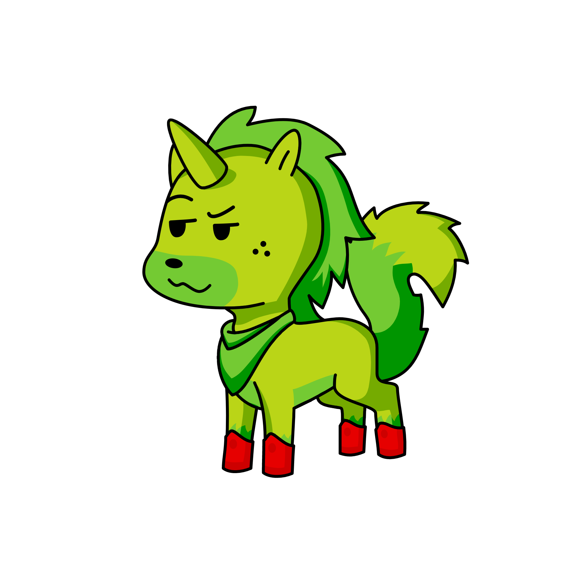 deku, the unicorn