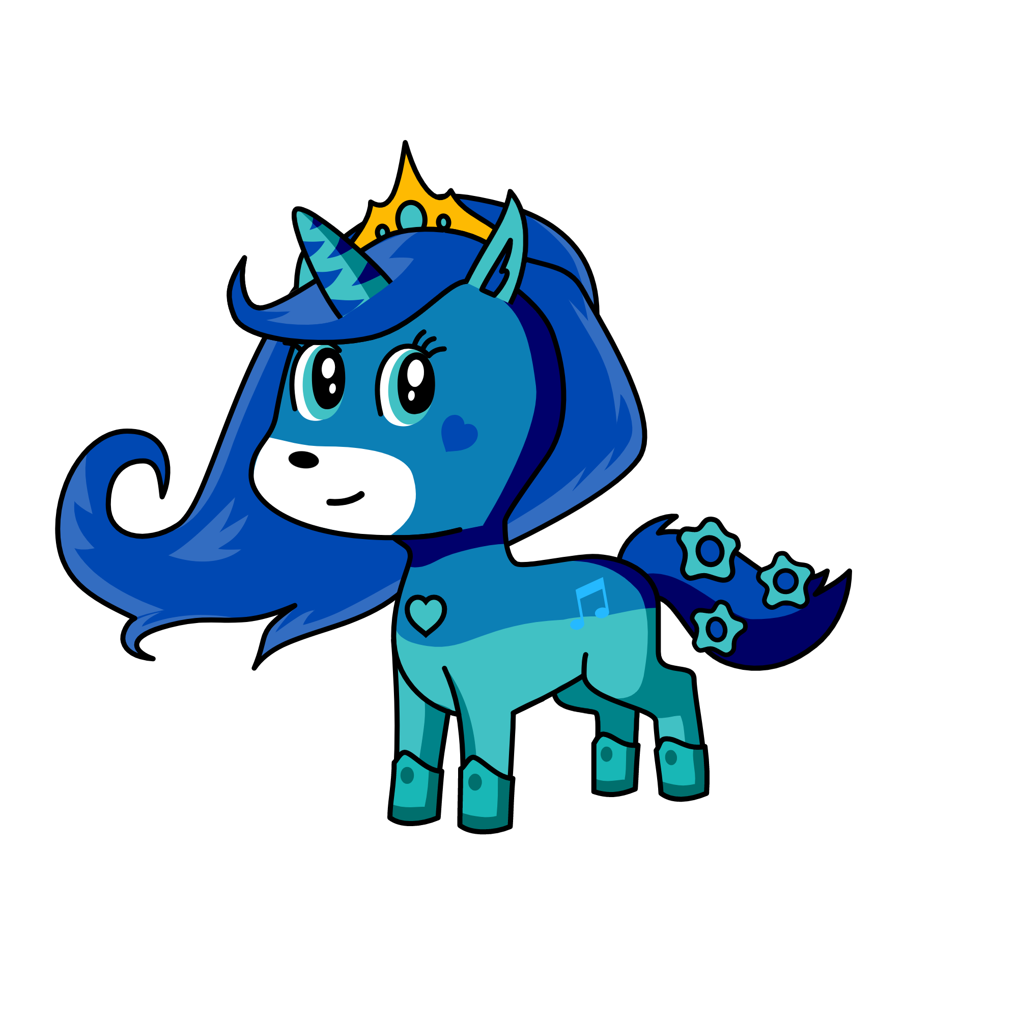 Foven, the unicorn