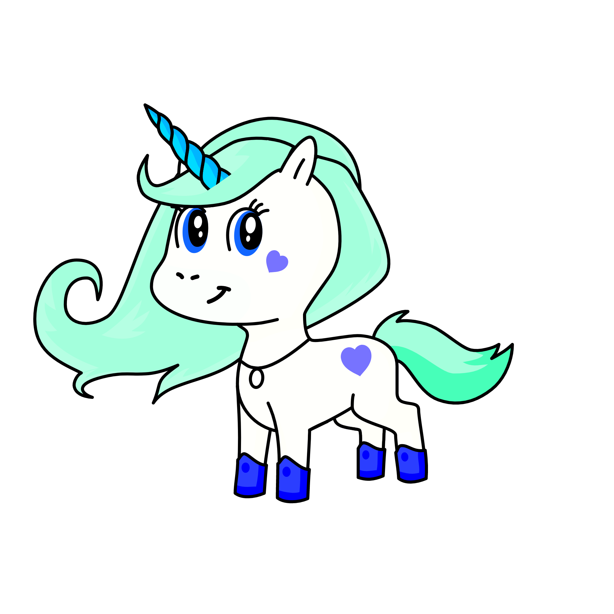 💙elinur, the unicorn