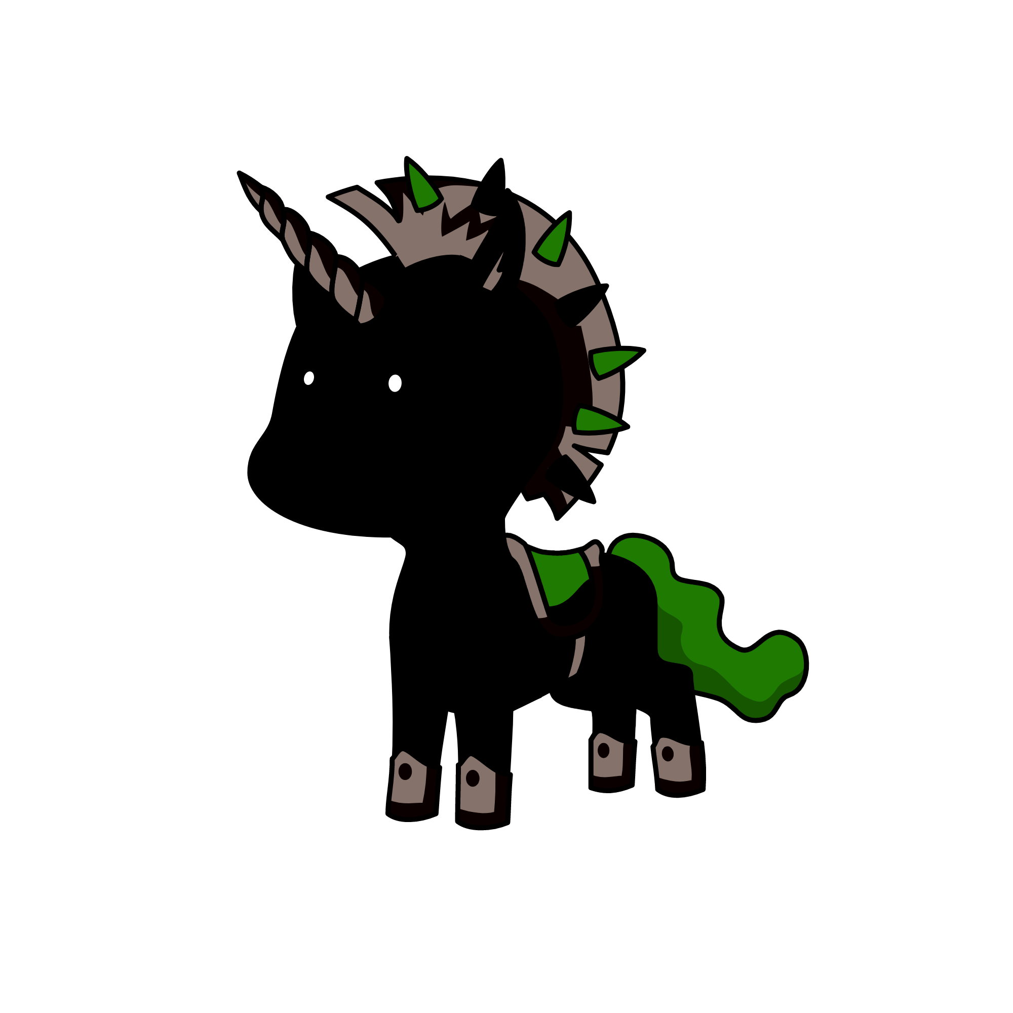 Creepycorn, the unicorn