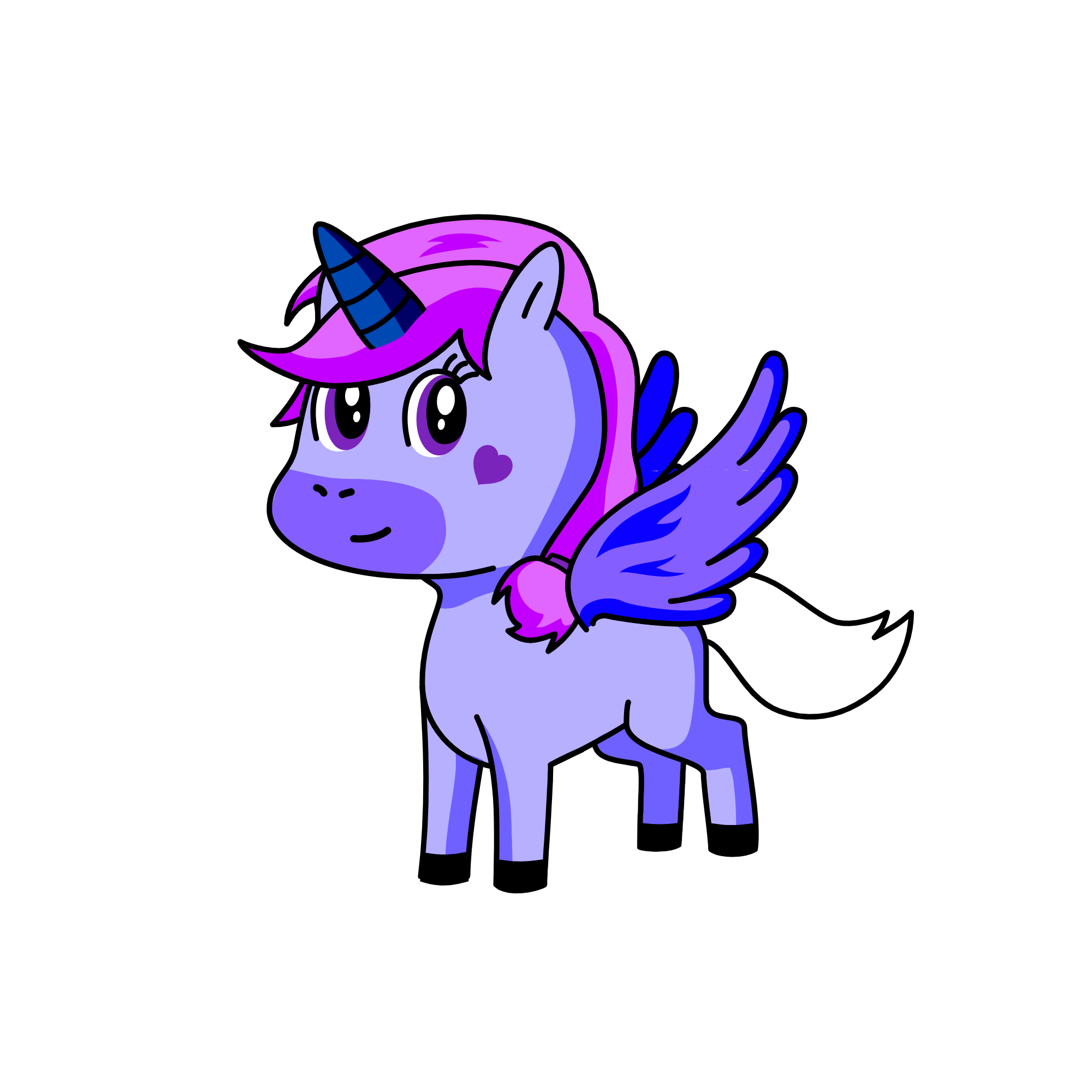 unicorn art, the unicorn