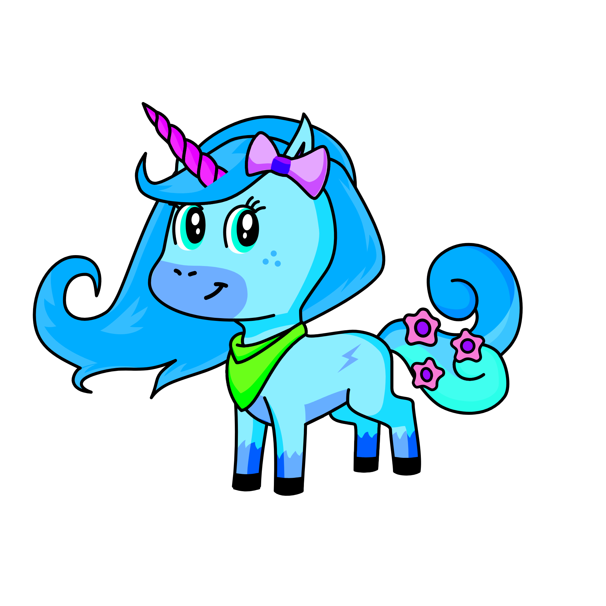 ice, the unicorn
