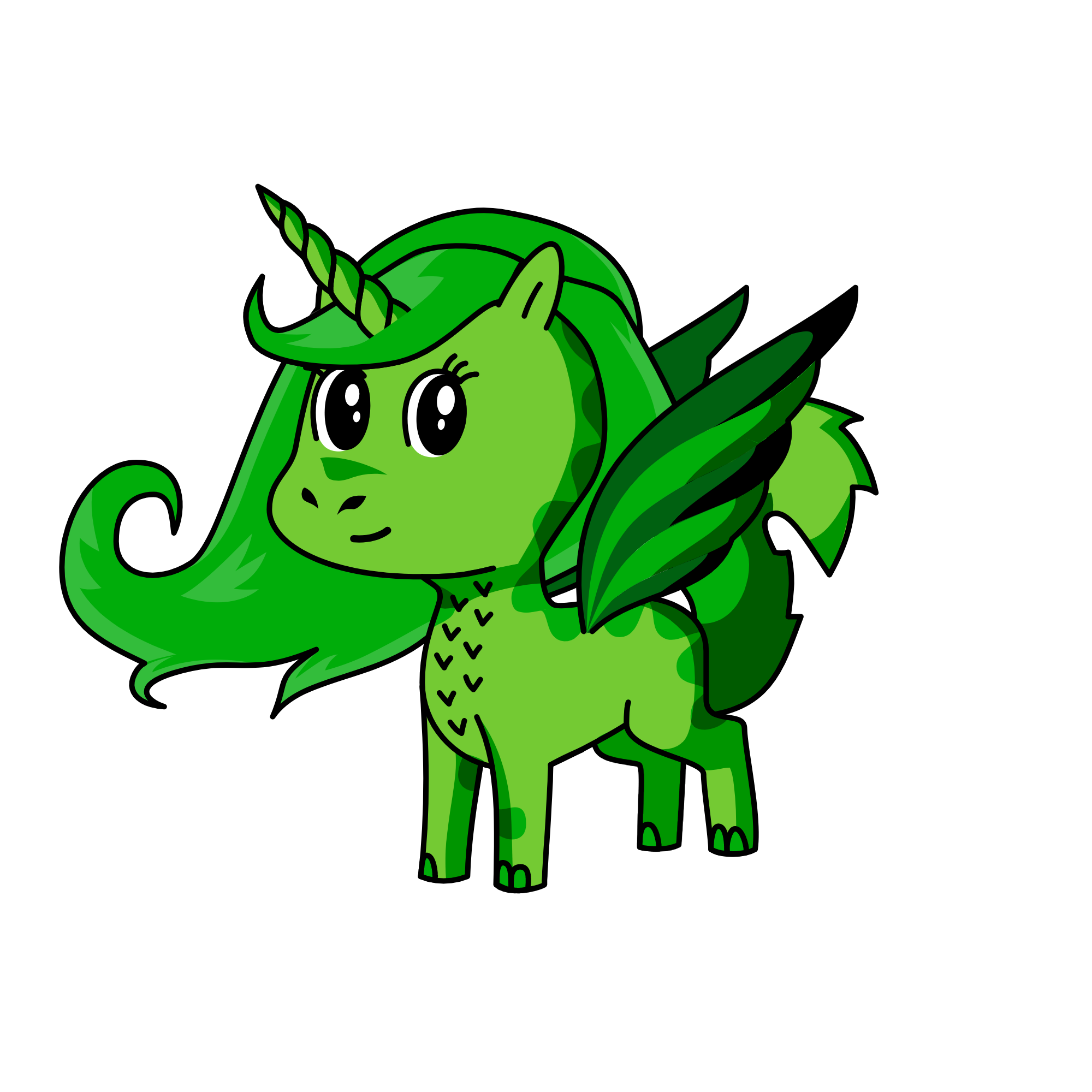 Gator horse...IDK, the unicorn