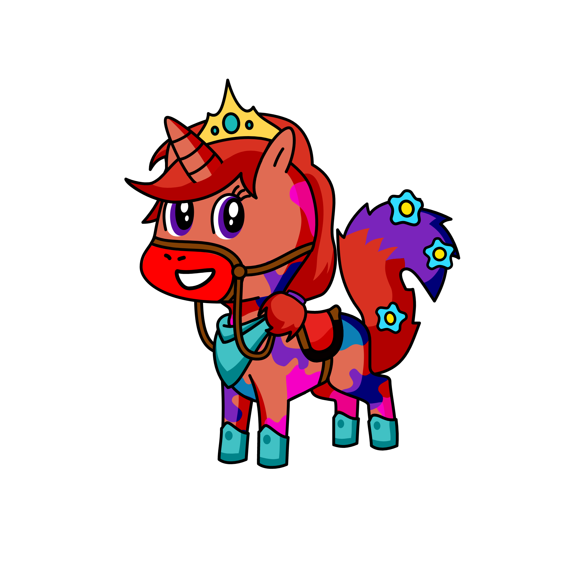 Catty, the unicorn