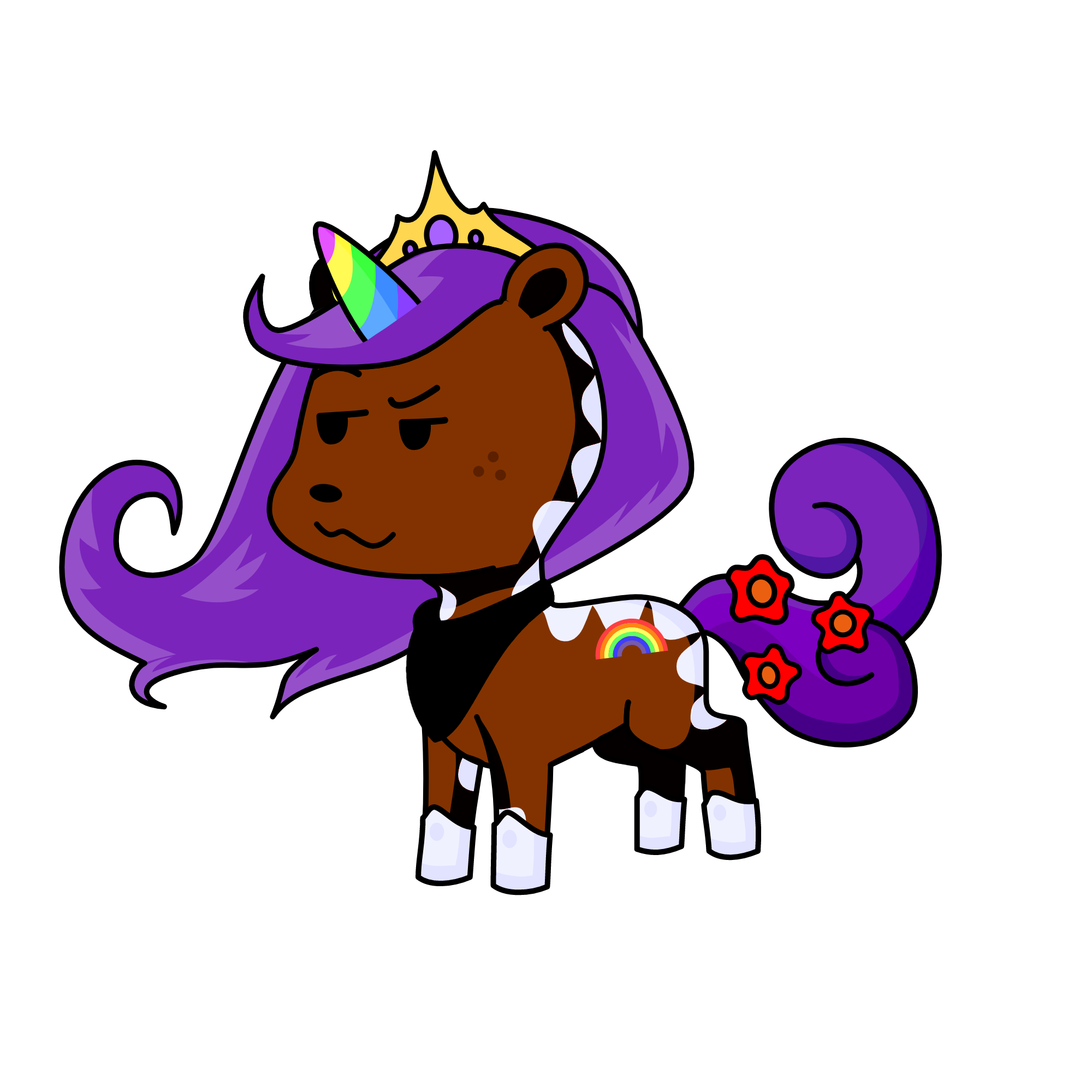 Pastelz, the unicorn